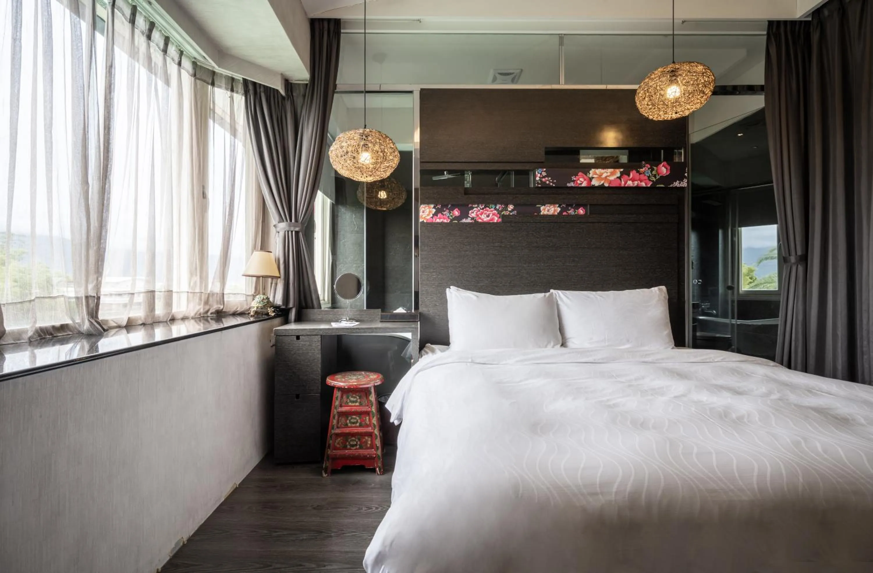 Photo of the whole room, Bed in Pokara Resort