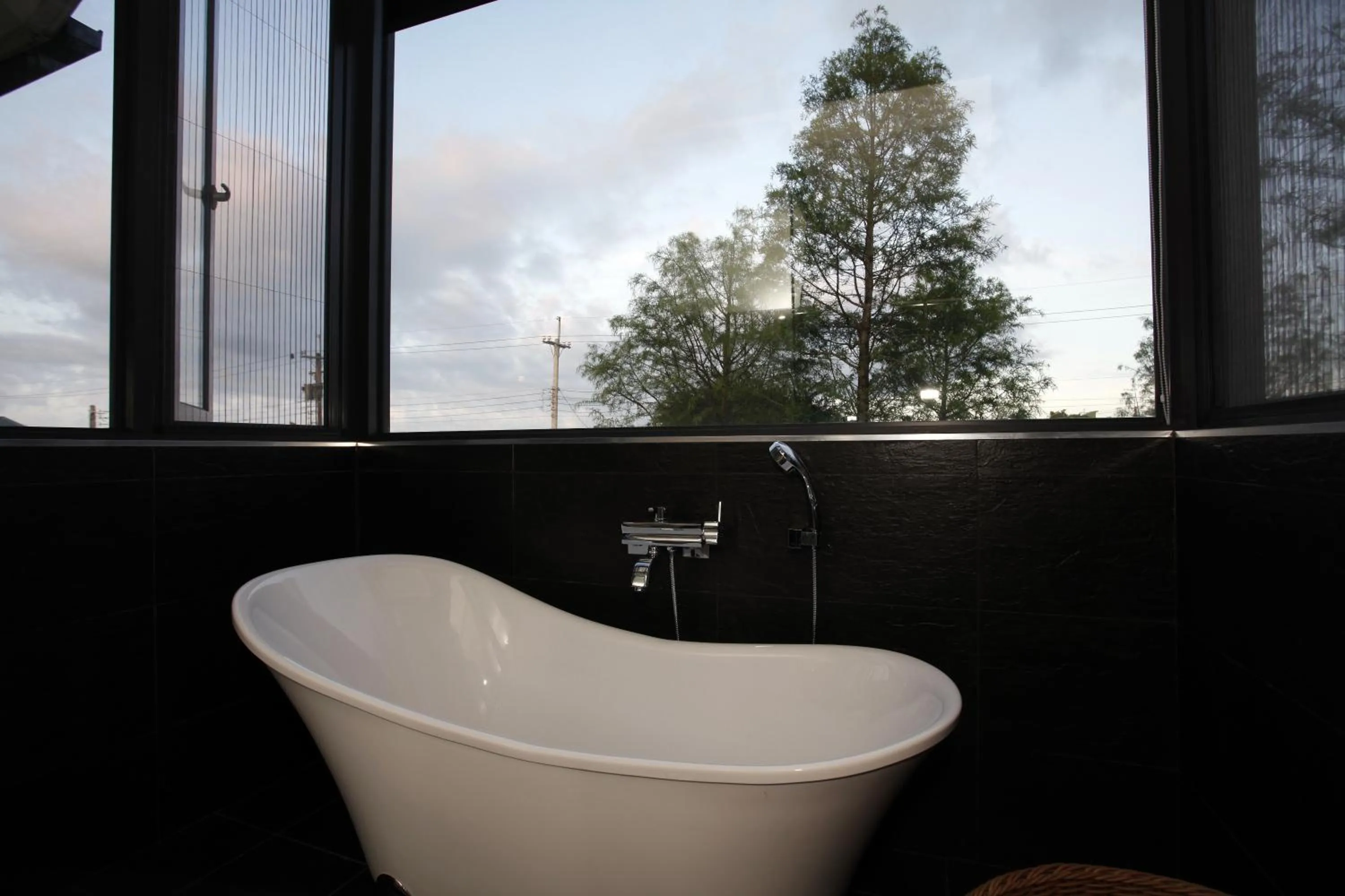 Shower in Pokara Resort