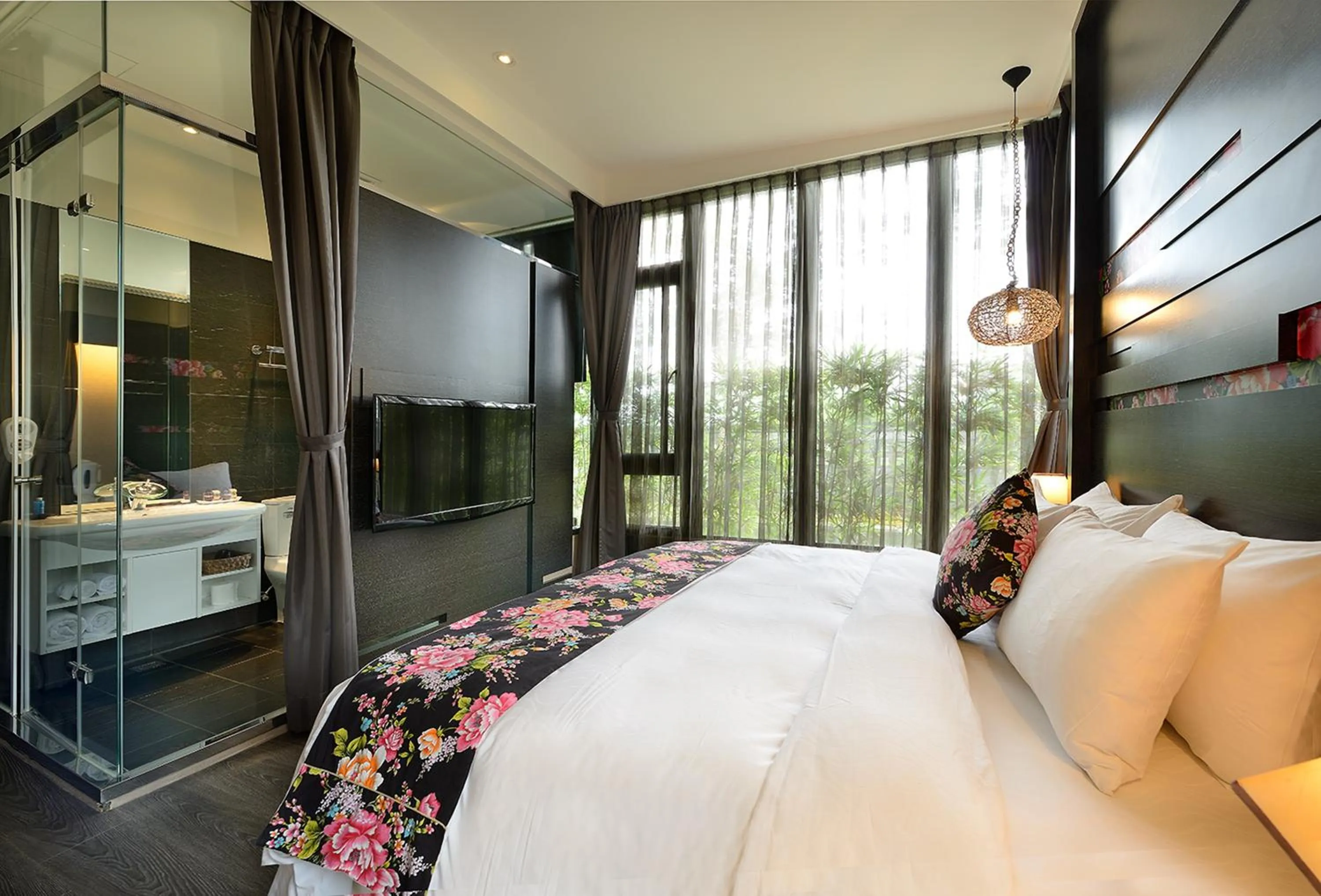 Photo of the whole room, Bed in Pokara Resort