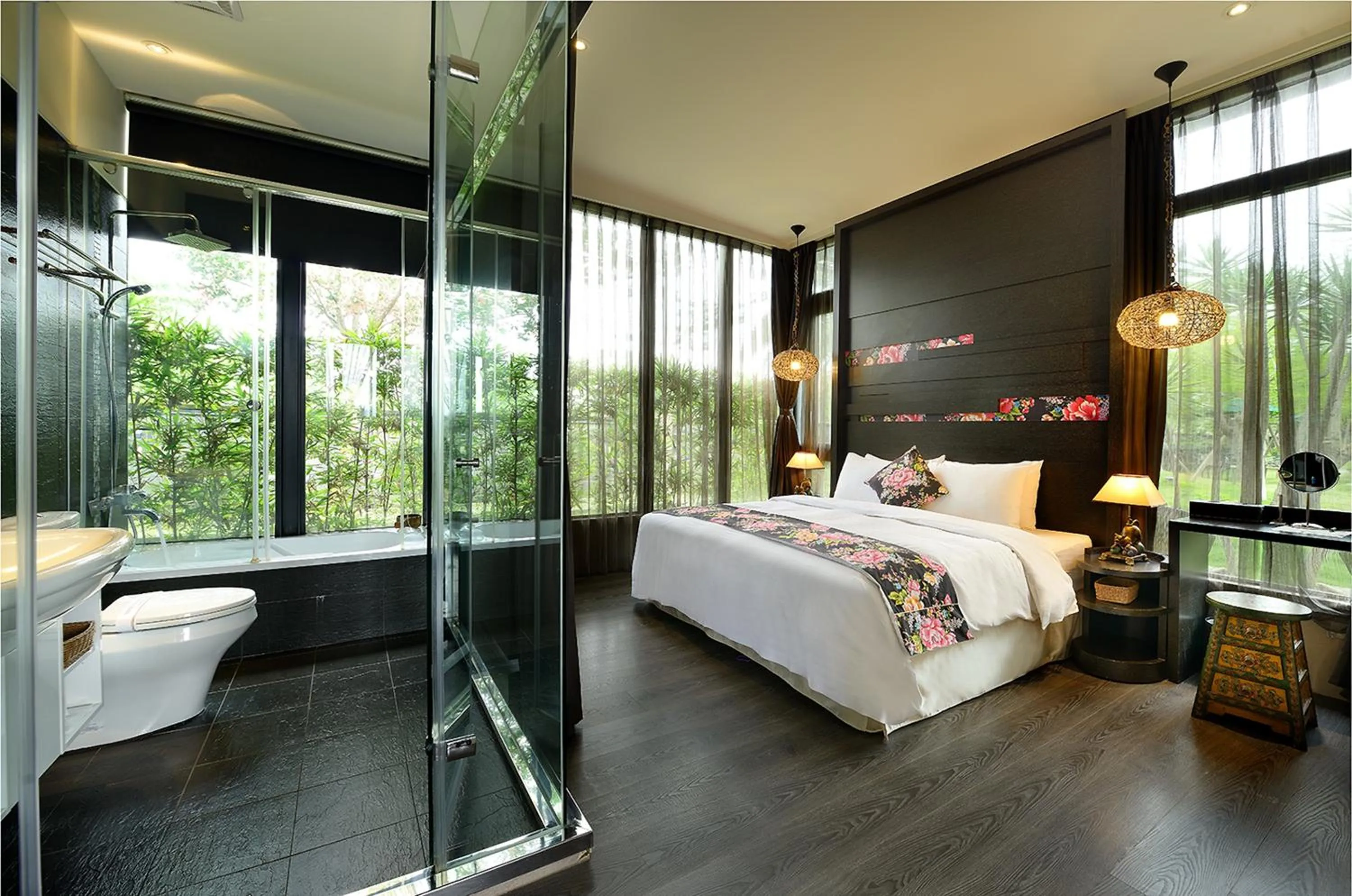 Photo of the whole room, Bed in Pokara Resort