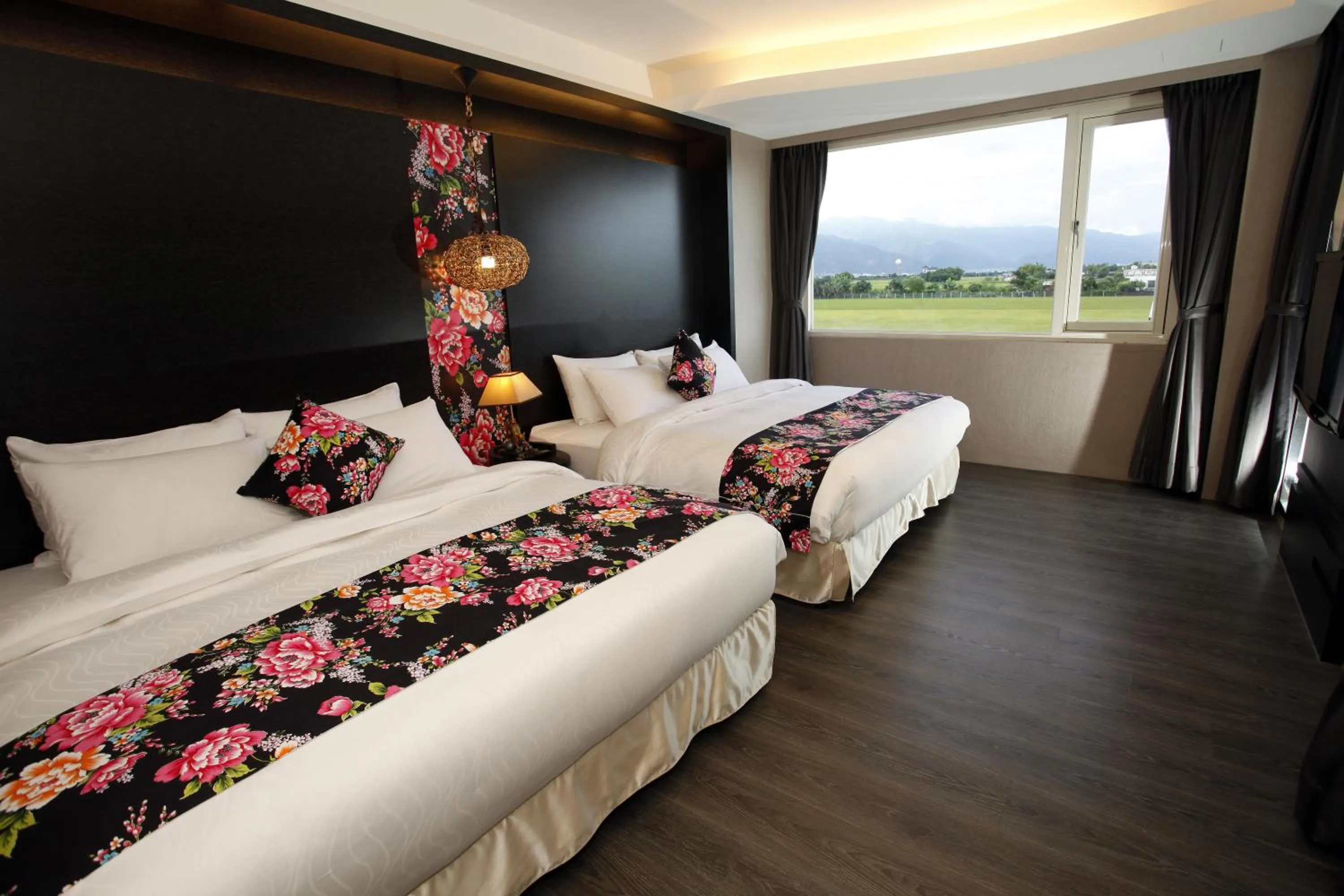 Photo of the whole room, Bed in Pokara Resort