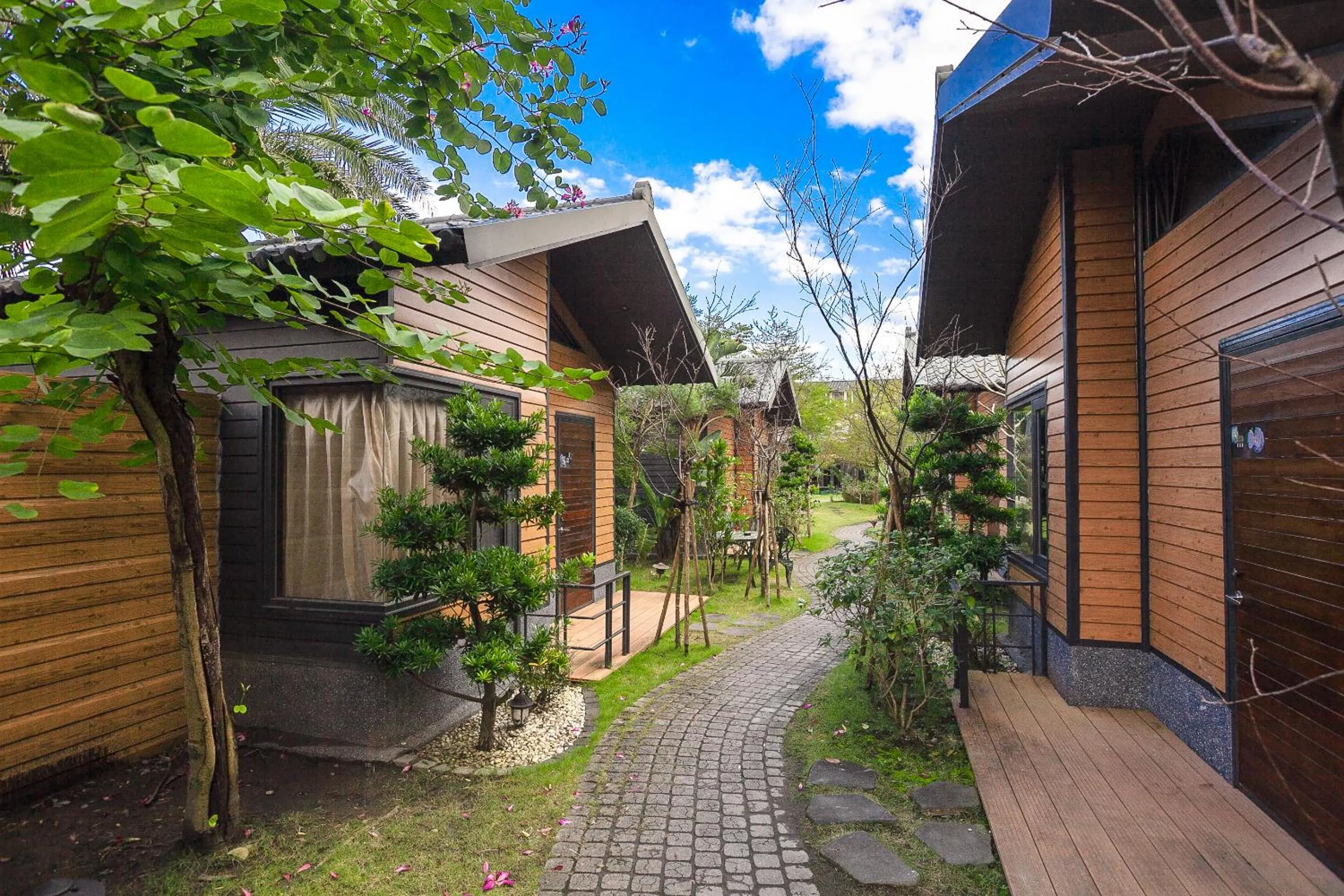 Garden view in Pokara Resort