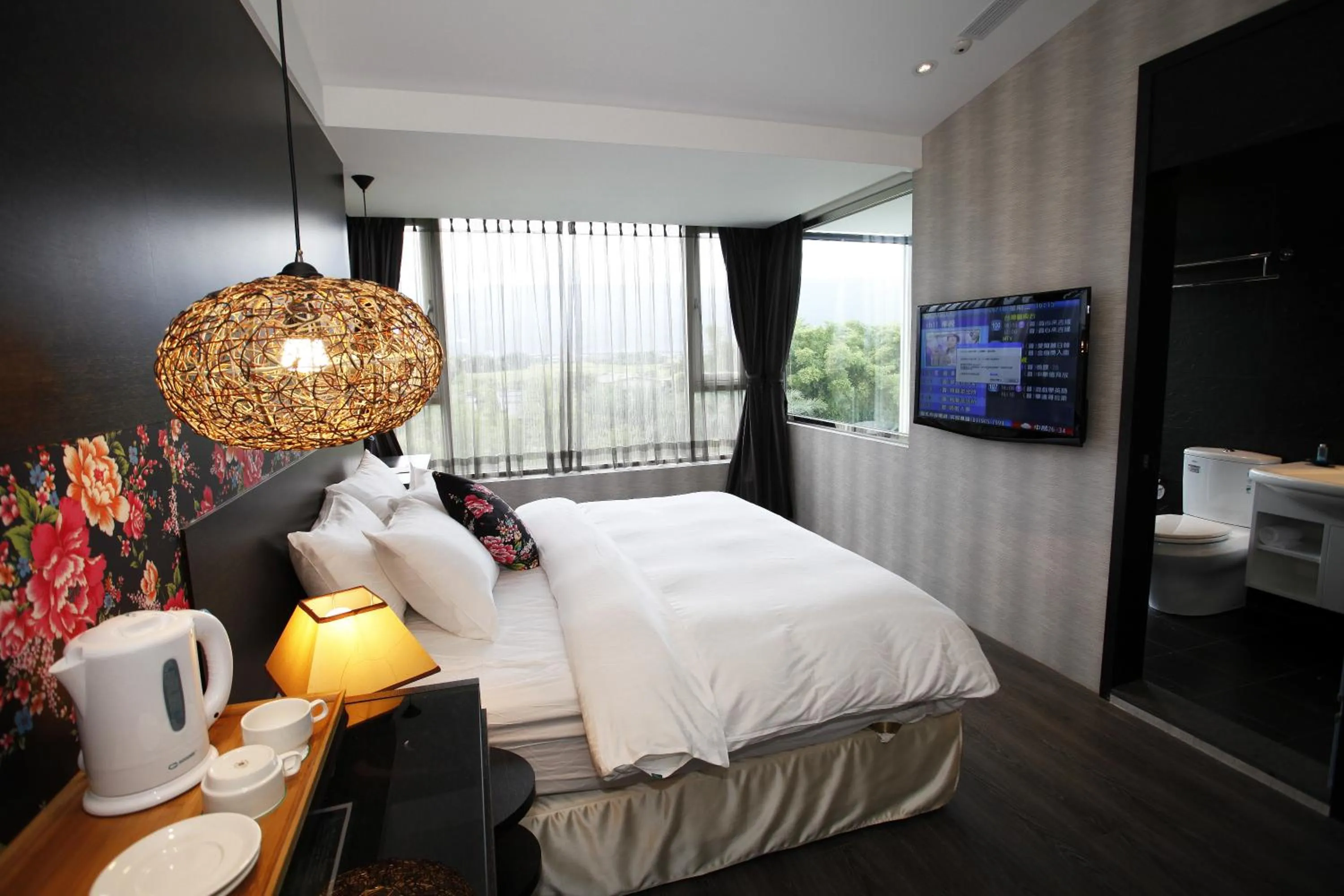 Photo of the whole room, Bed in Pokara Resort