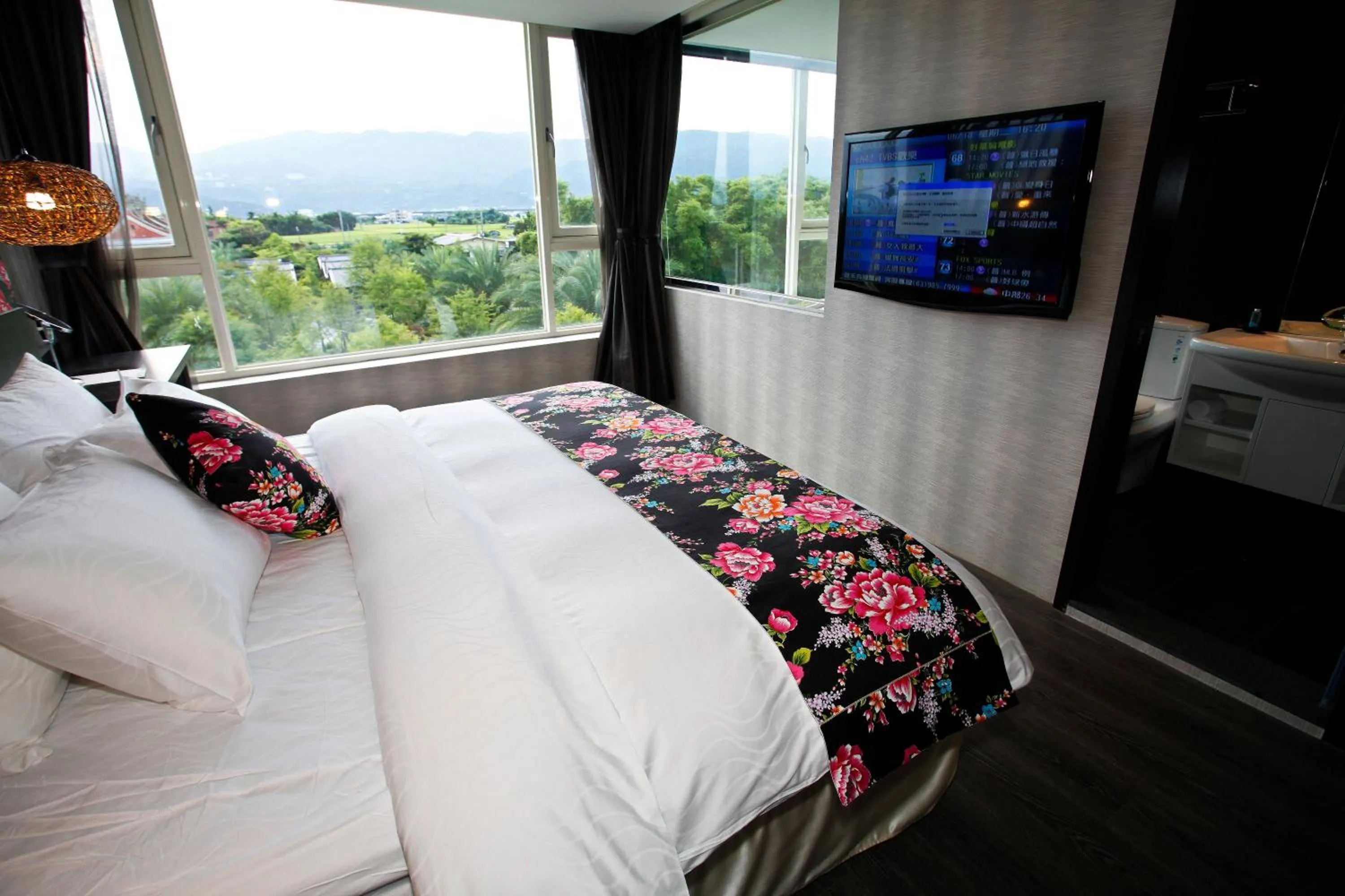 Photo of the whole room, Bed in Pokara Resort