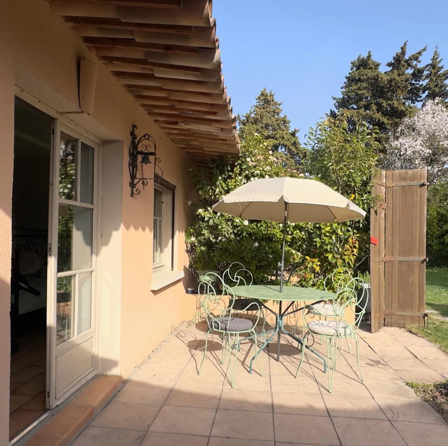 Patio in Mas la Provence