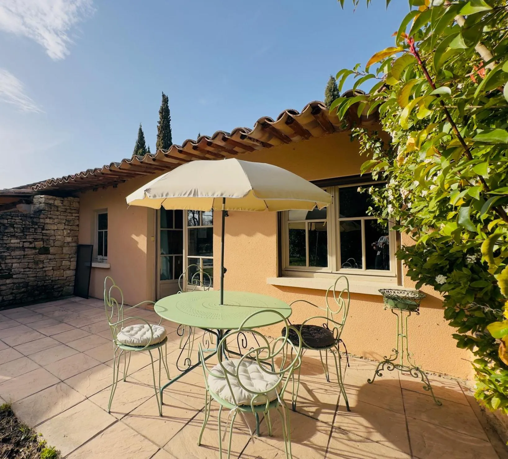 Patio in Mas la Provence