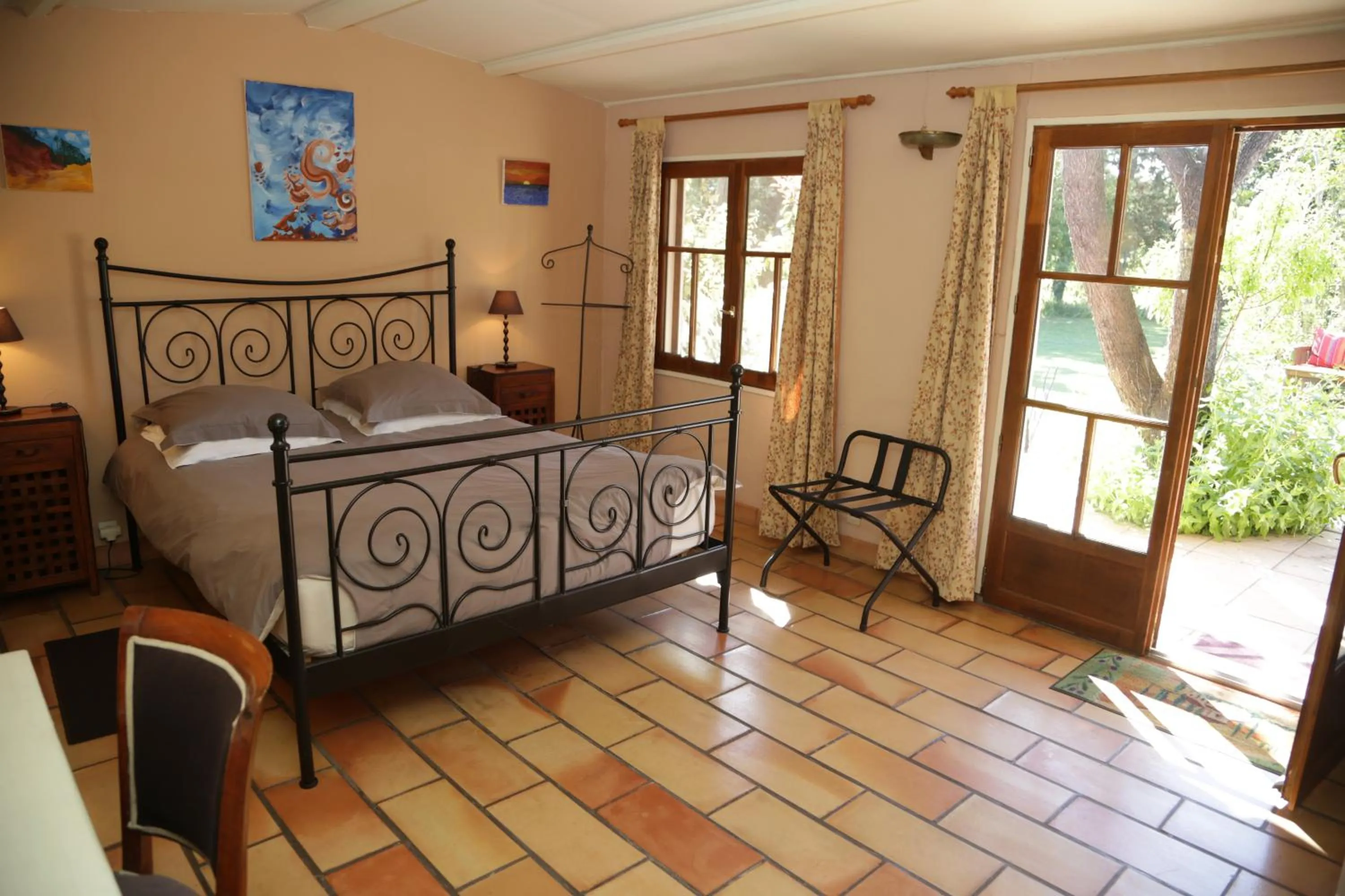 Bedroom in Mas la Provence