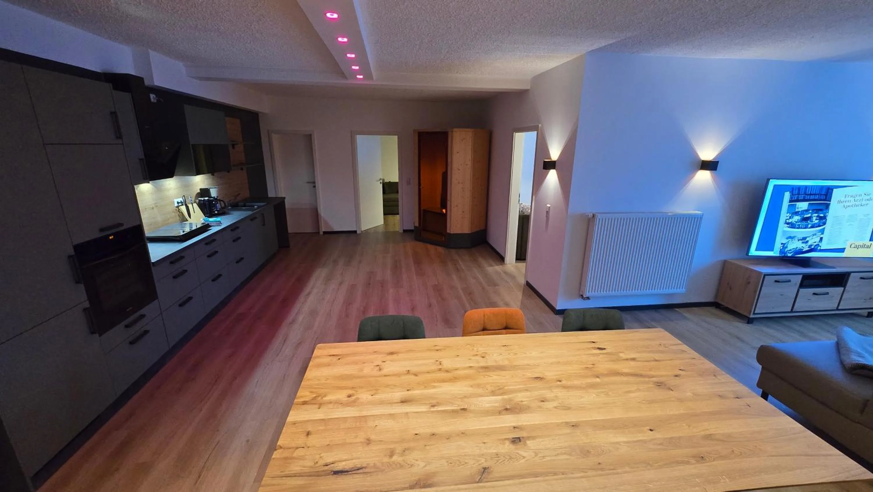 Kitchen or kitchenette in Hotel Magdalenenhof inklusive MeineCardPlus