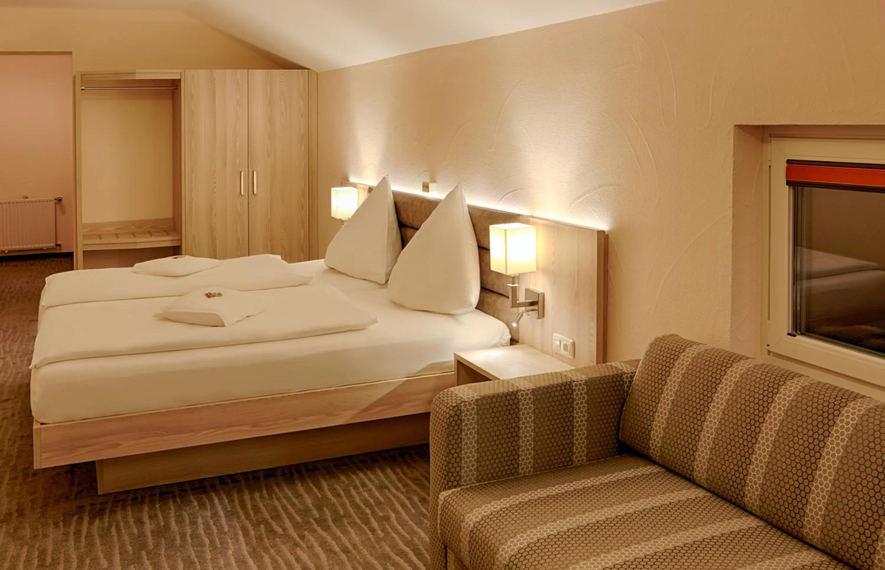 Photo of the whole room, Bed in Hotel Magdalenenhof inklusive MeineCardPlus