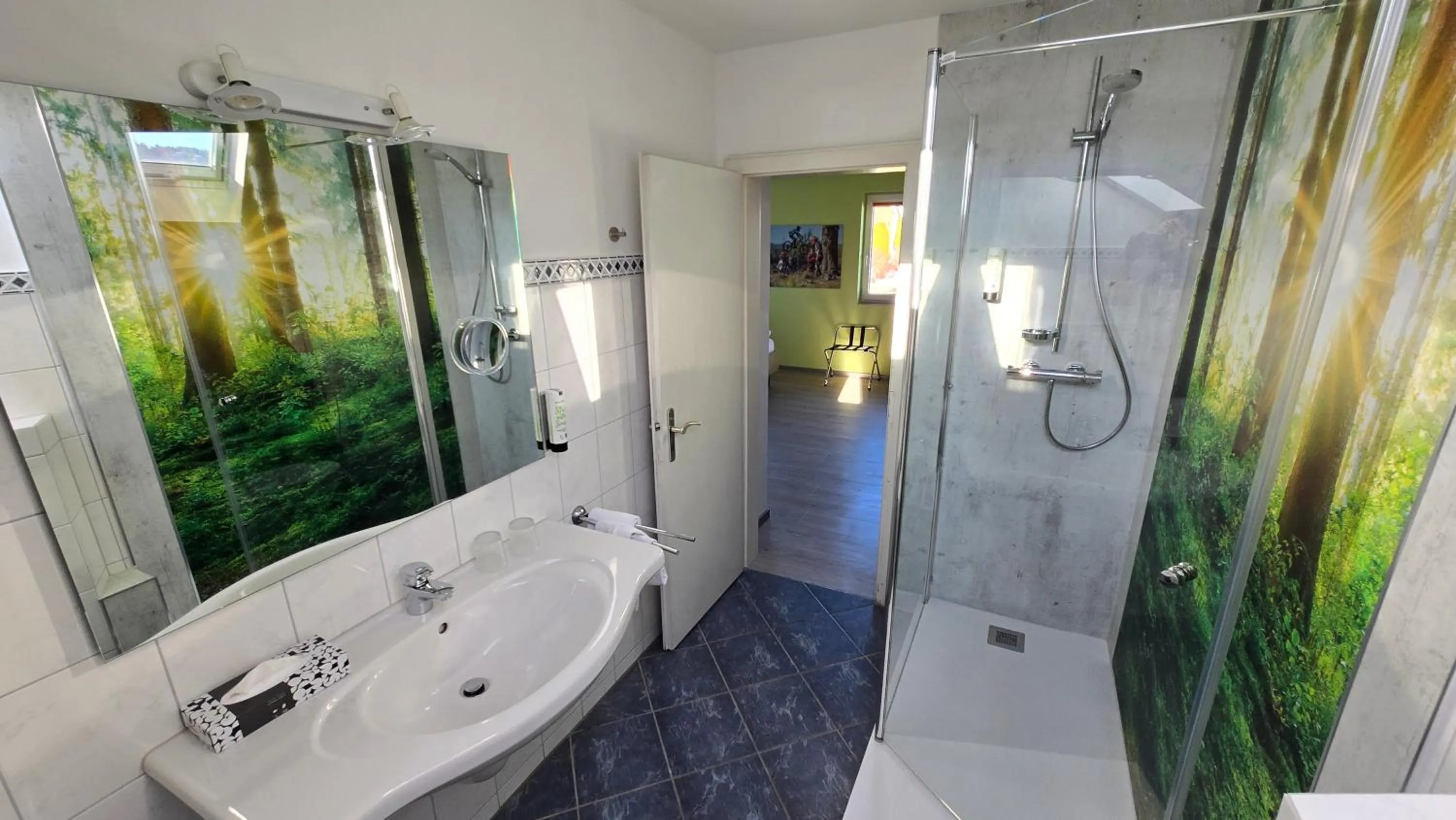 Bathroom in Hotel Magdalenenhof inklusive MeineCardPlus