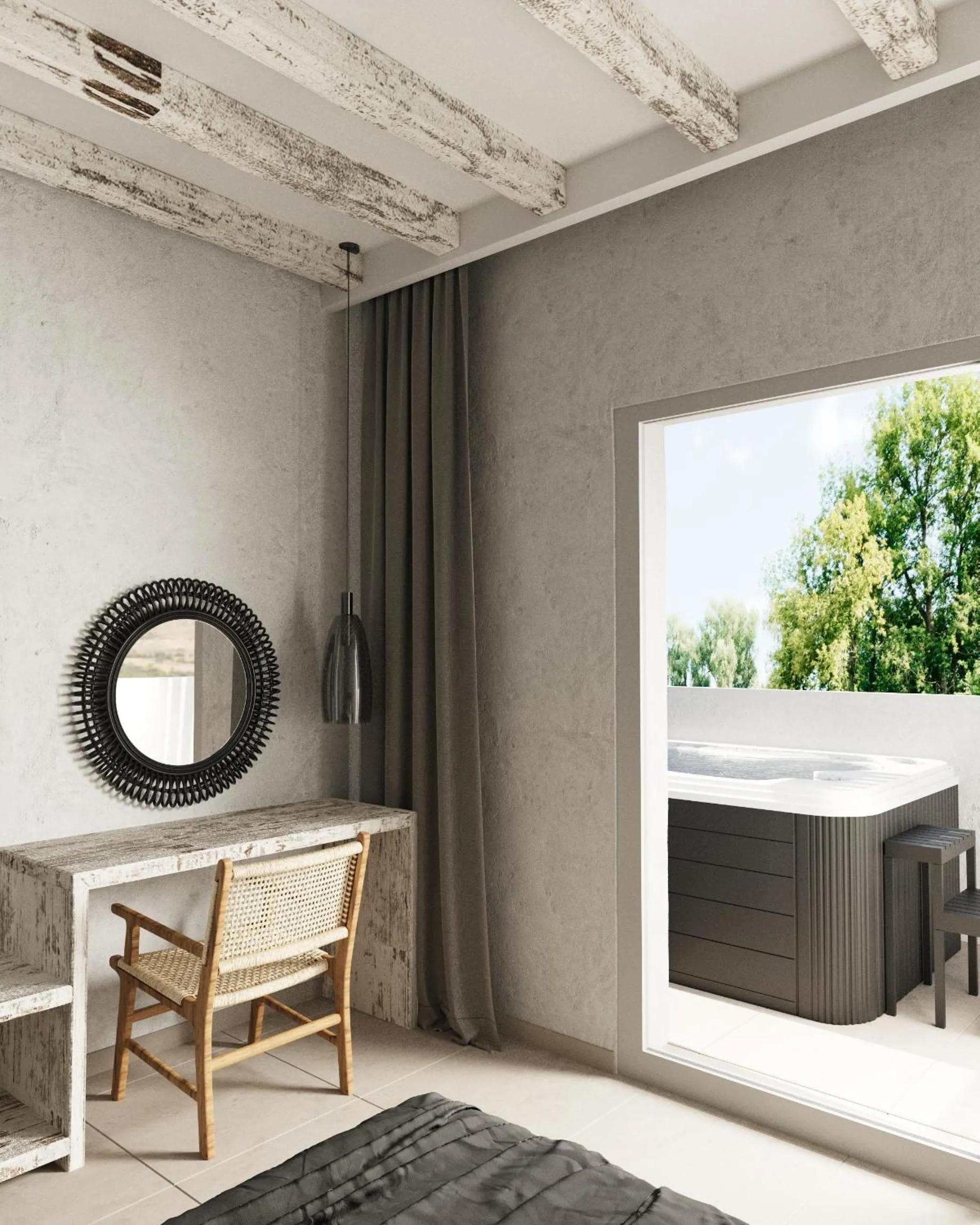 Hot Tub in Belmare Hotel