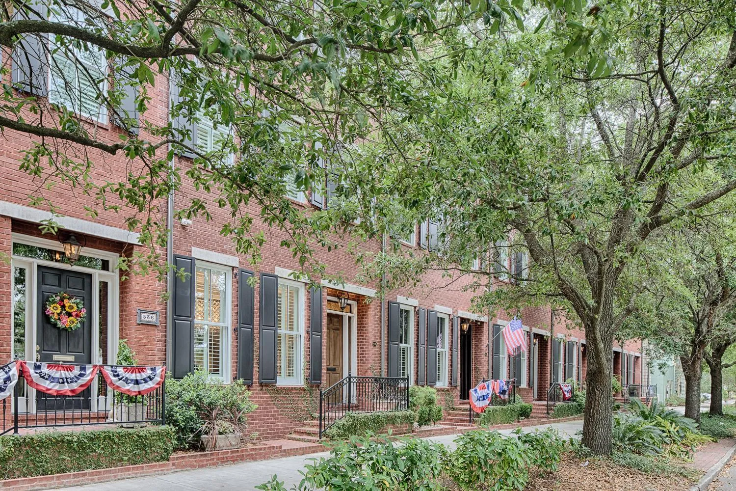 Facade/entrance in Liberty Street Redbrick Town and Carriage House