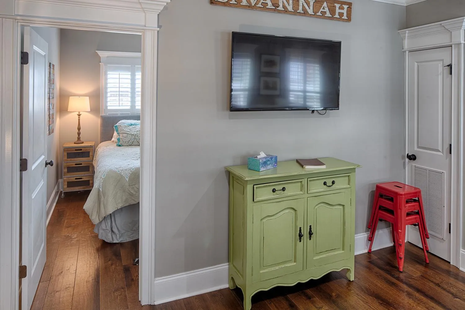 TV and multimedia, Bed in Liberty Street Redbrick Town and Carriage House