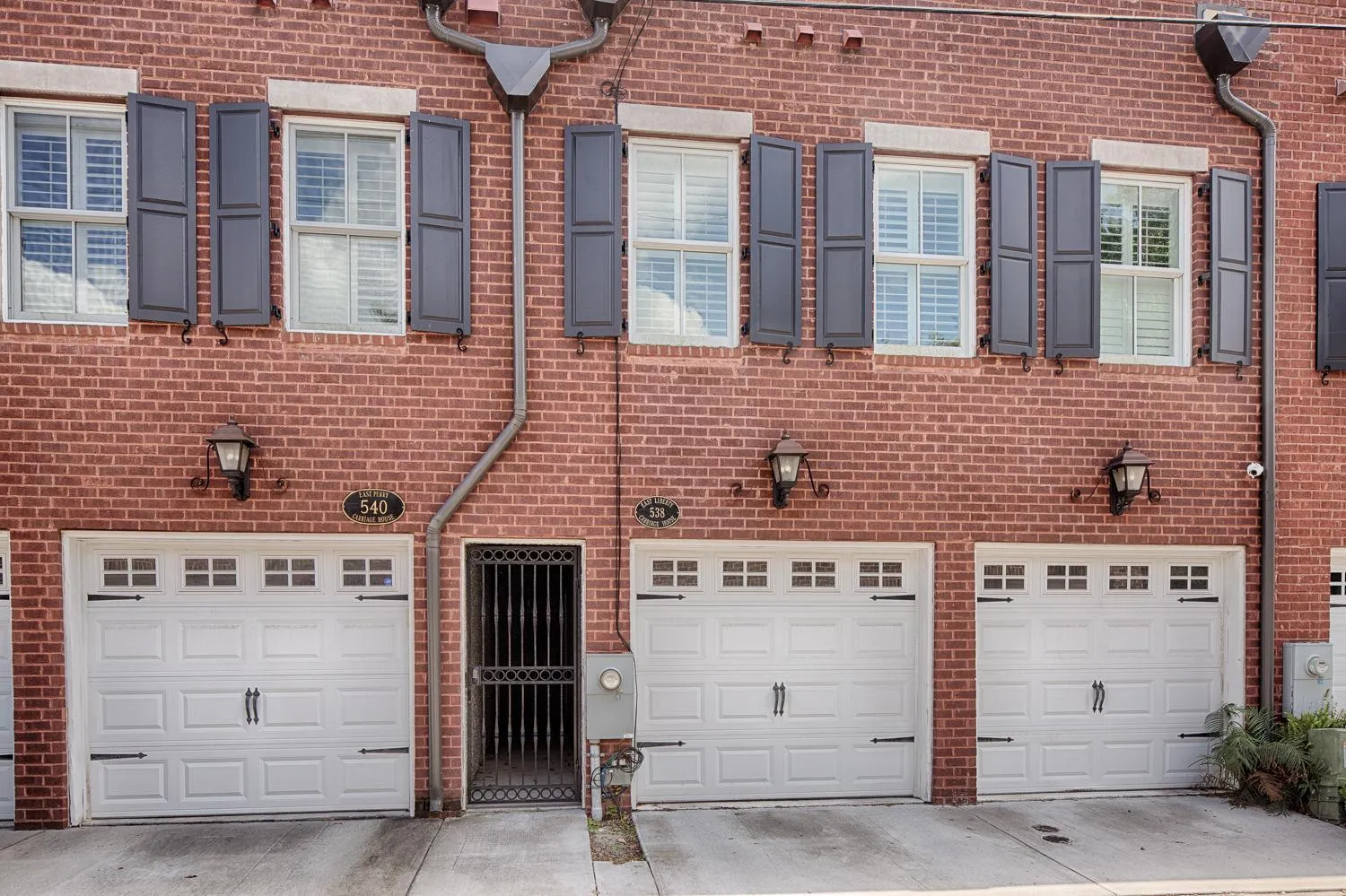 Facade/entrance in Liberty Street Redbrick Town and Carriage House