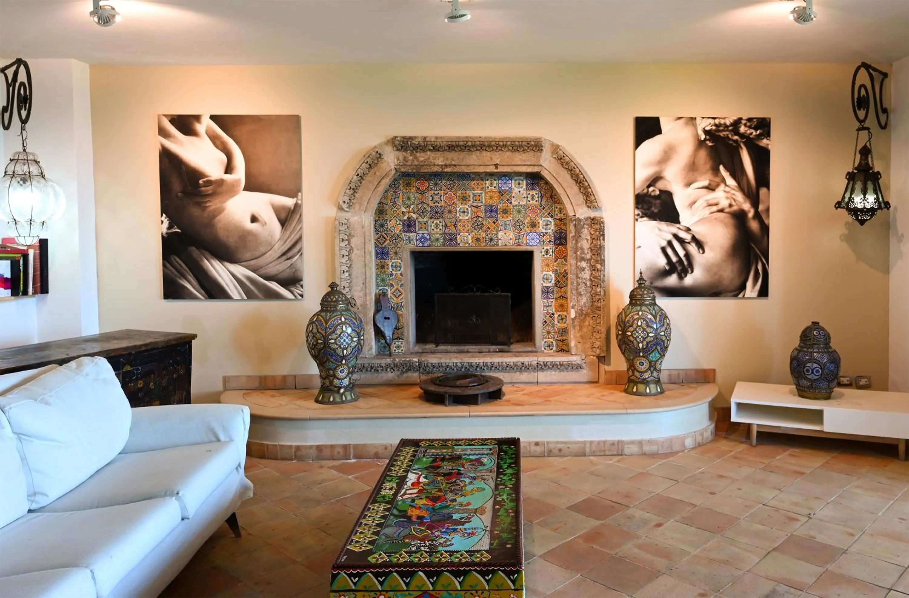 flat iron in Villa Zagara Garden Spectacular Sea View in Taormina