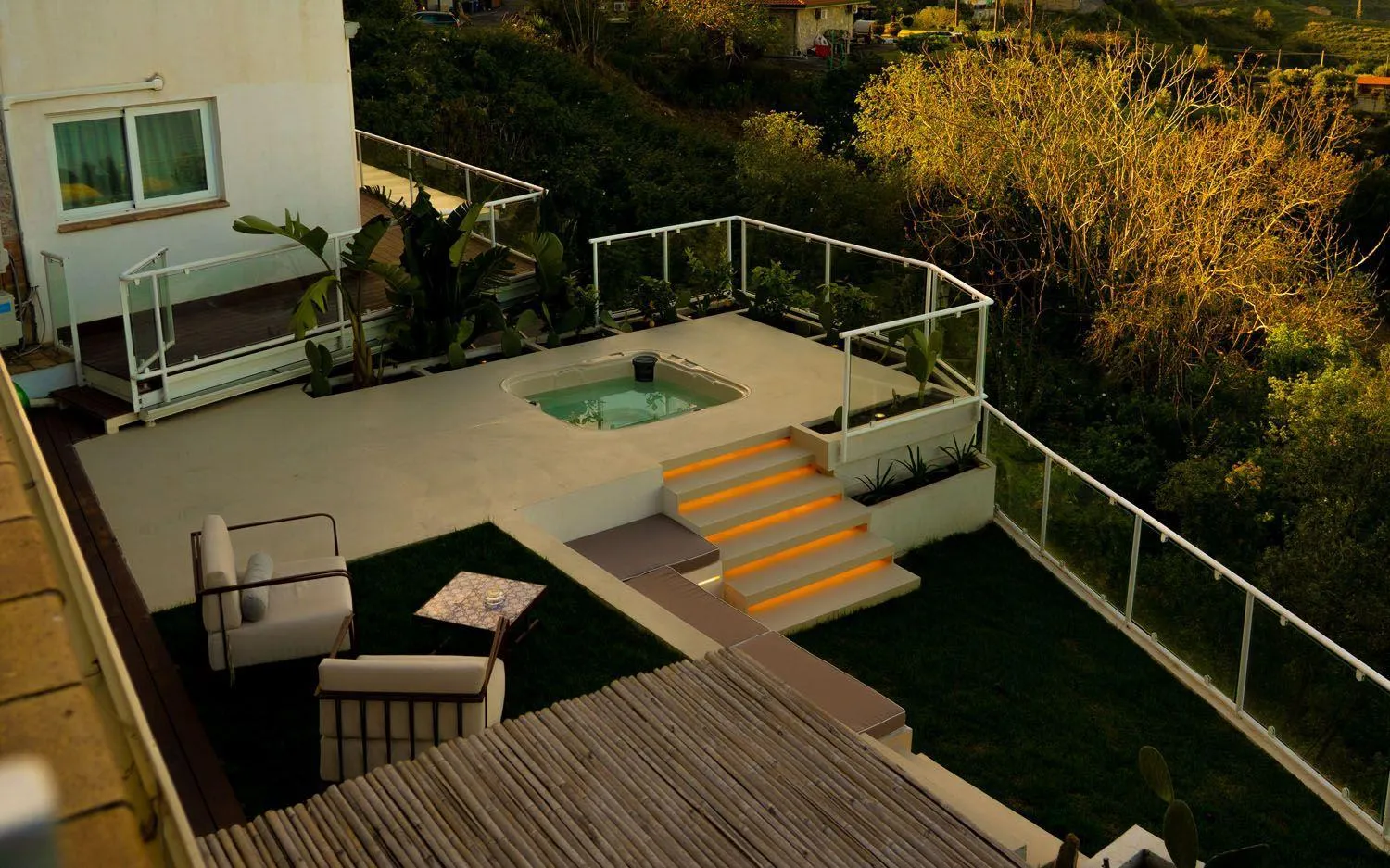 Garden in Villa Zagara Garden Spectacular Sea View in Taormina