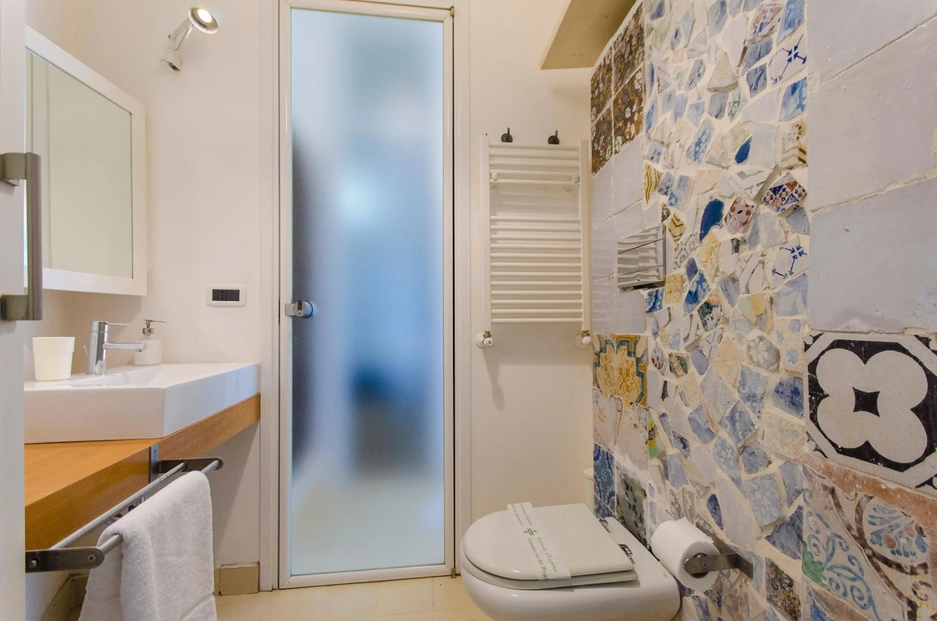 Shower in Villa Zagara Garden Spectacular Sea View in Taormina