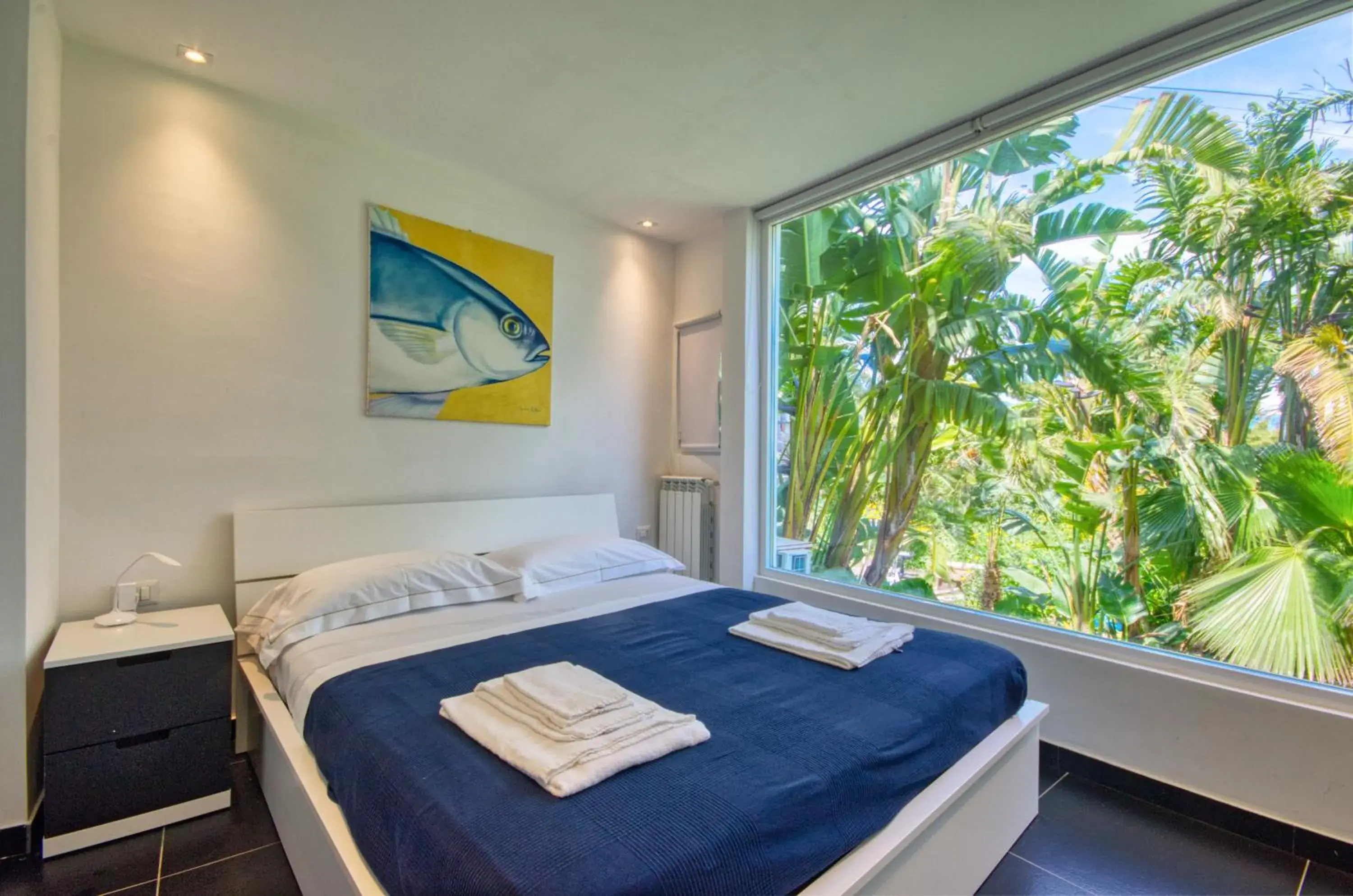 Bedroom, Bed in Villa Zagara Garden Spectacular Sea View in Taormina Bedroom, Bed in Villa Zagara Garden Spectacular Sea View in Taormina