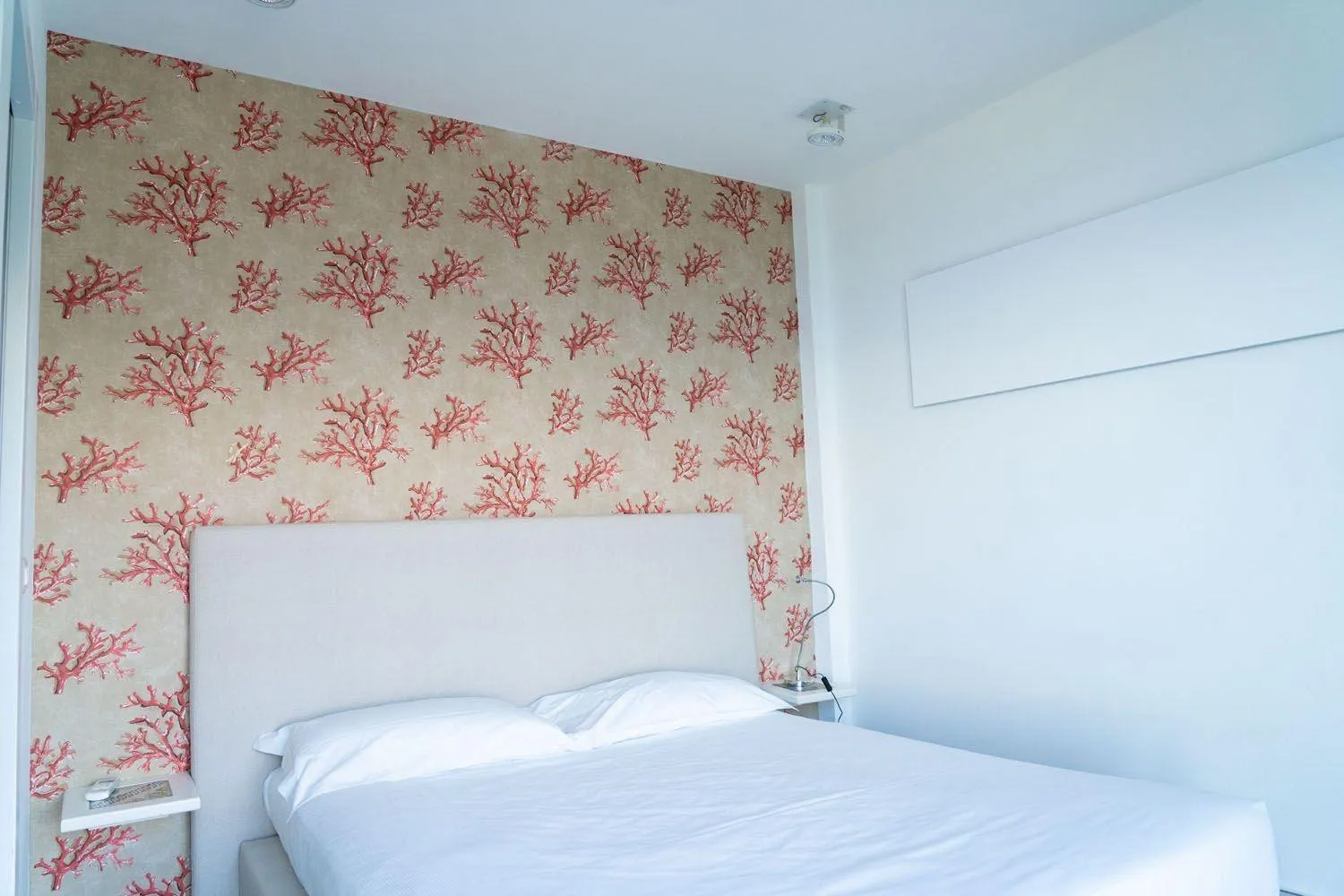 Bedroom, Bed in Villa Zagara Garden Spectacular Sea View in Taormina