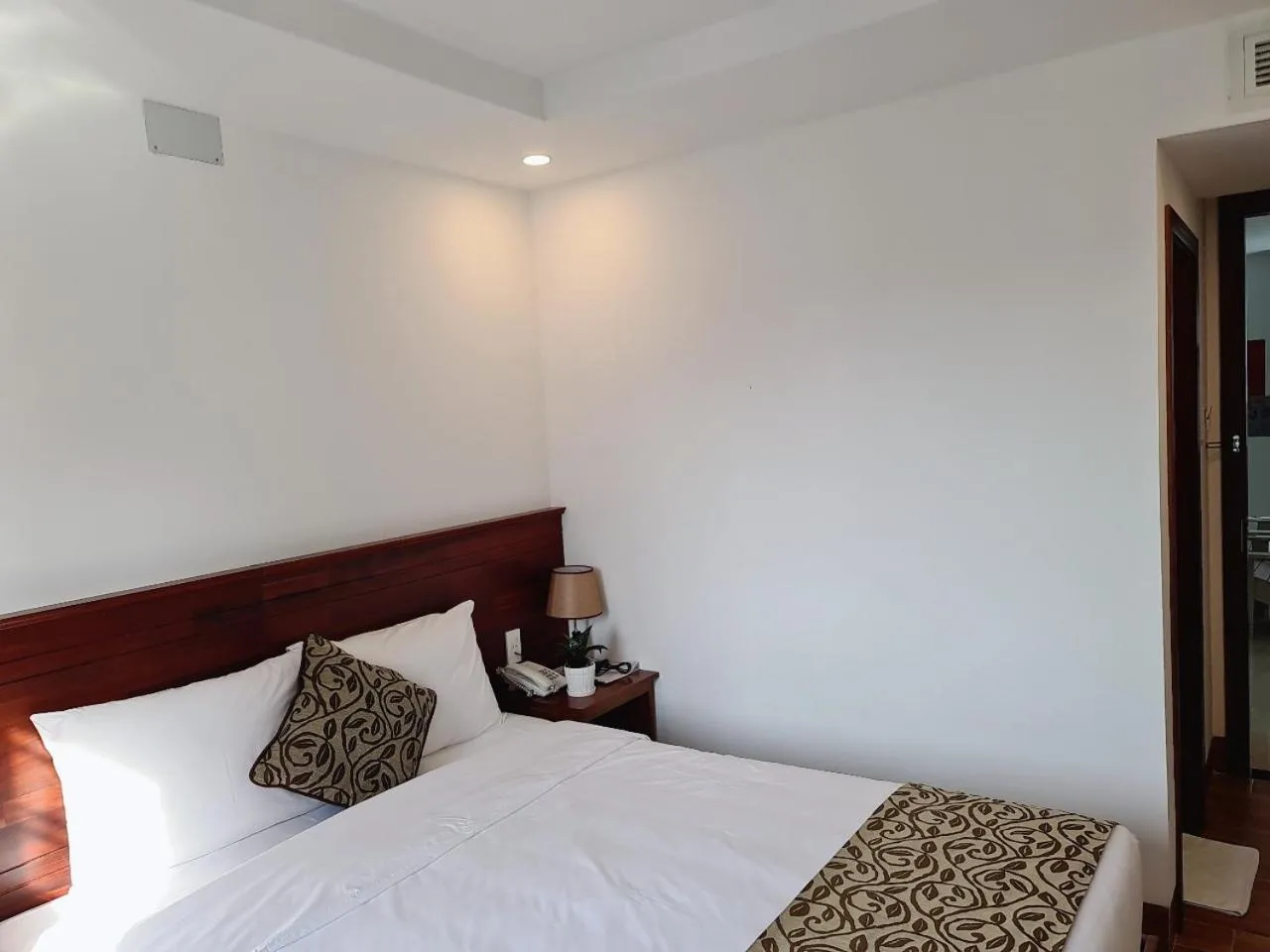 Bed in Ocean View Quy Nhon Hotel