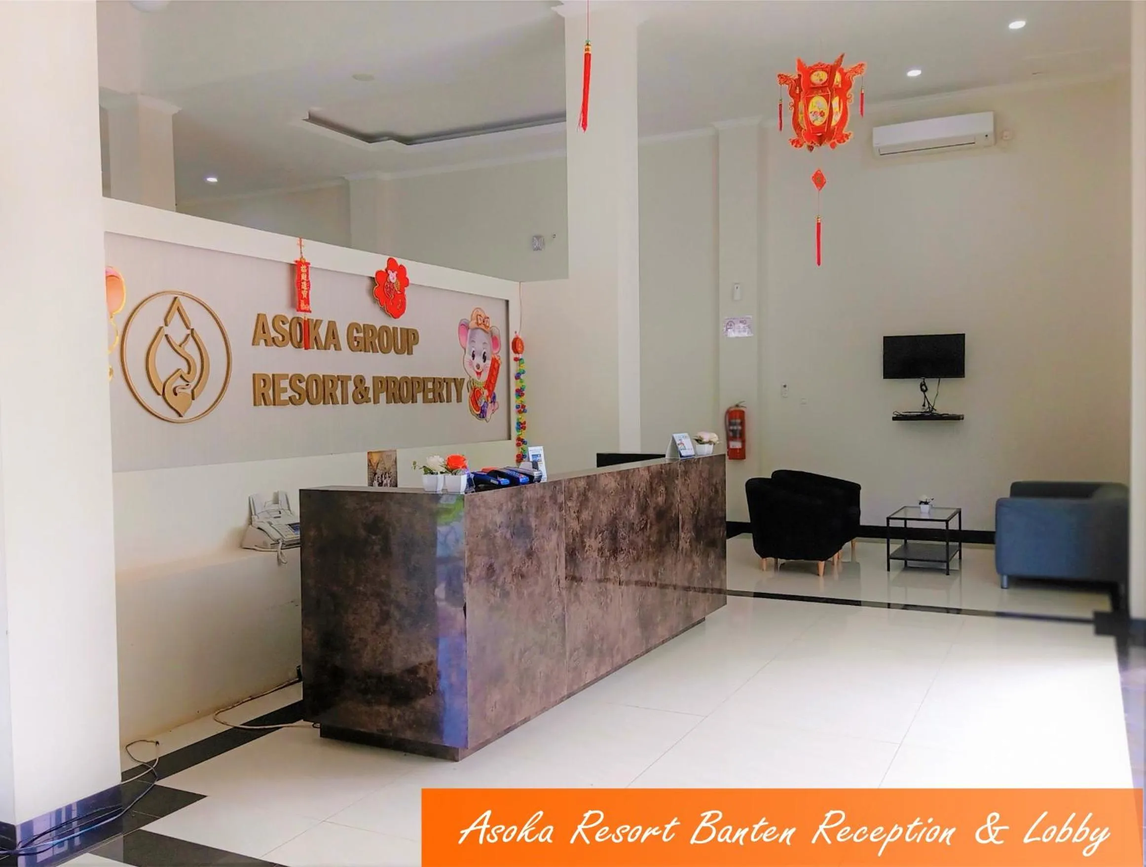 Lobby or reception in Asoka Resort Banten