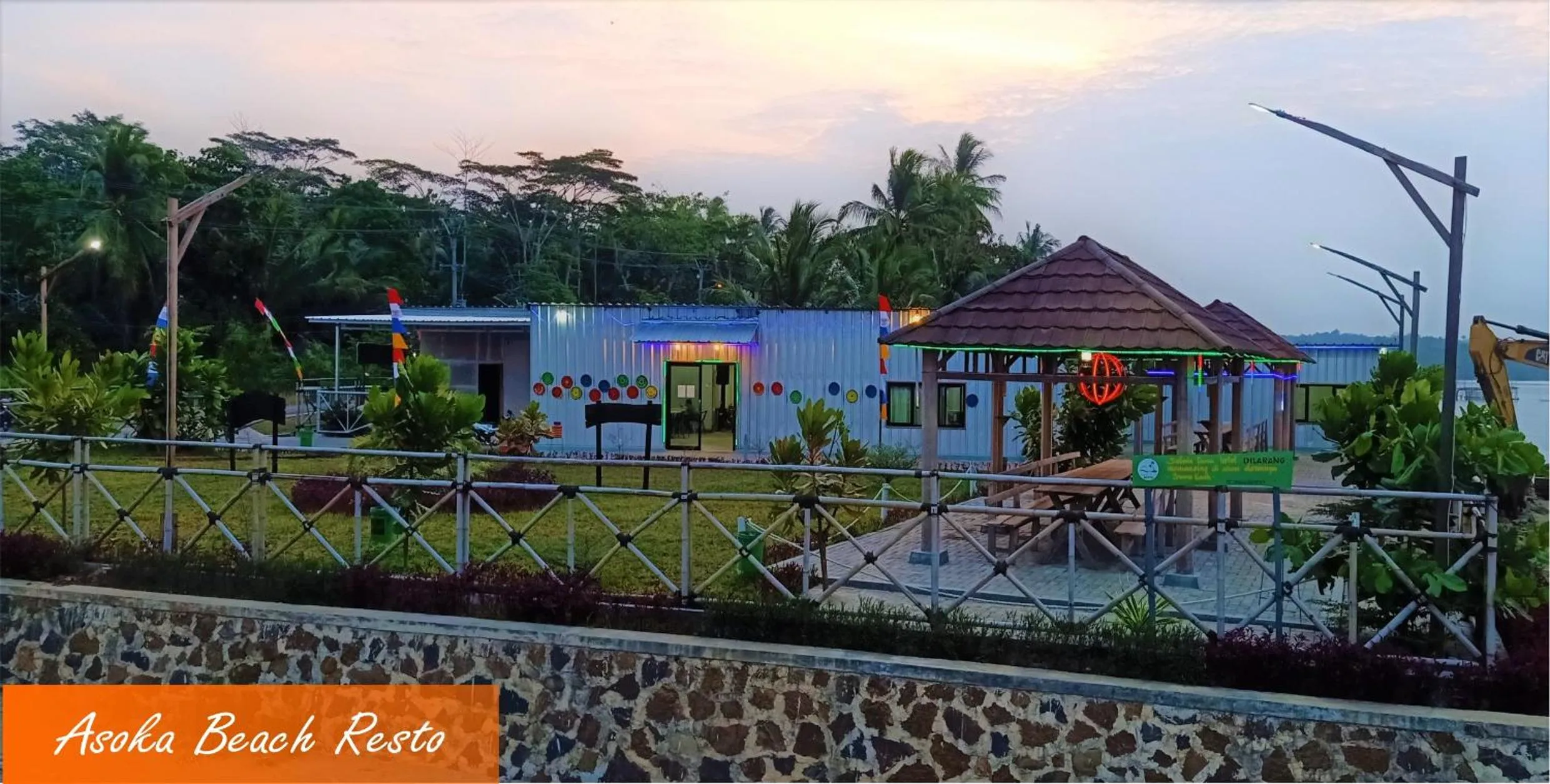 Restaurant/places to eat in Asoka Resort Banten