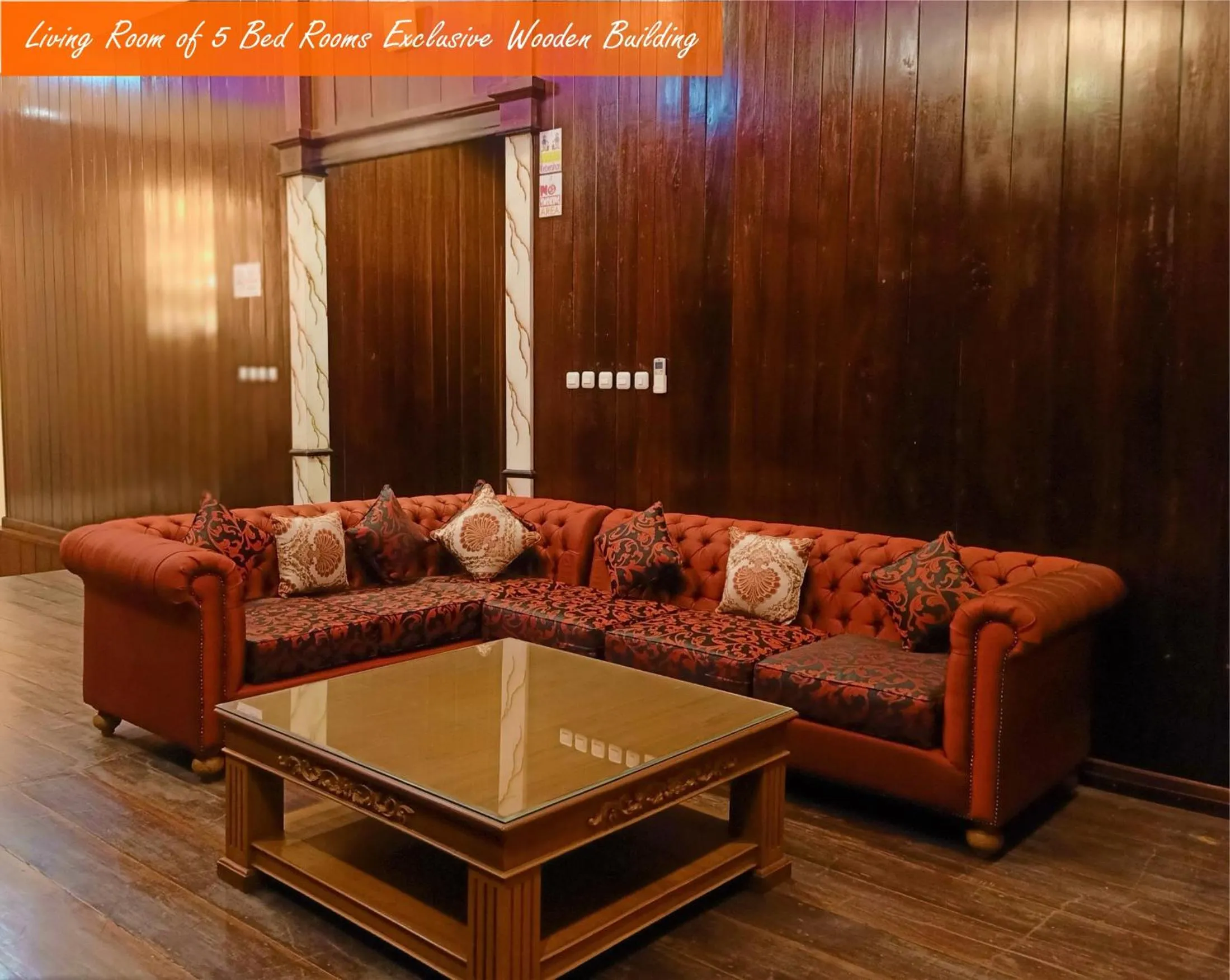 Living room in Asoka Resort Banten