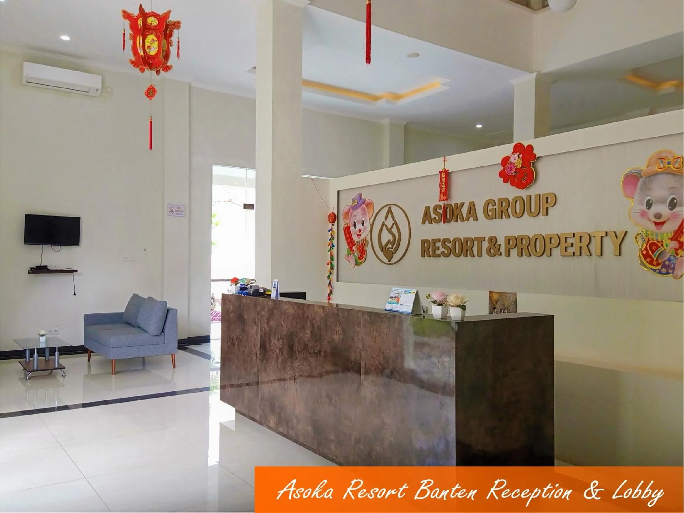 Lobby or reception in Asoka Resort Banten