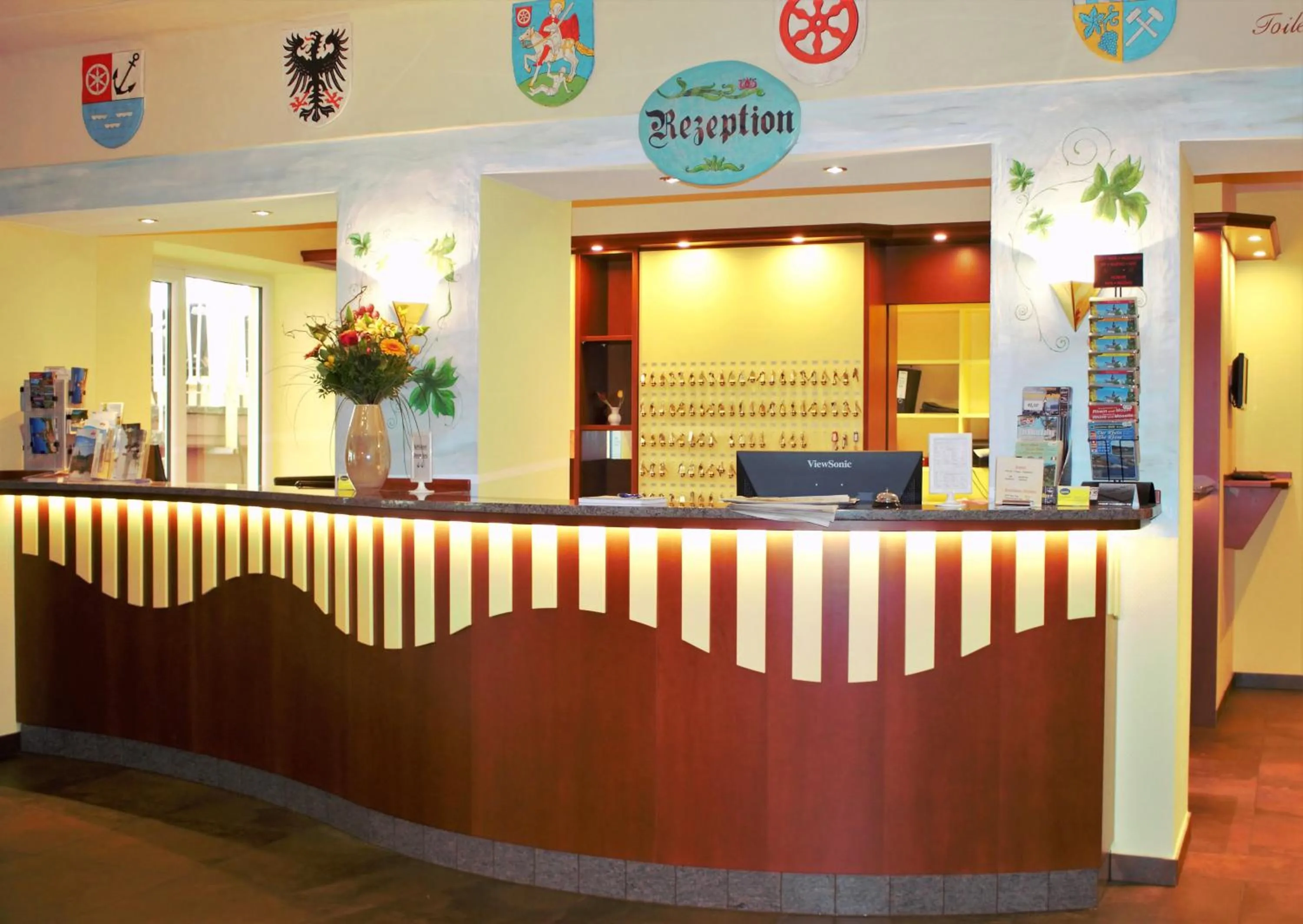 Lobby or reception in Park Hotel Rüdesheim