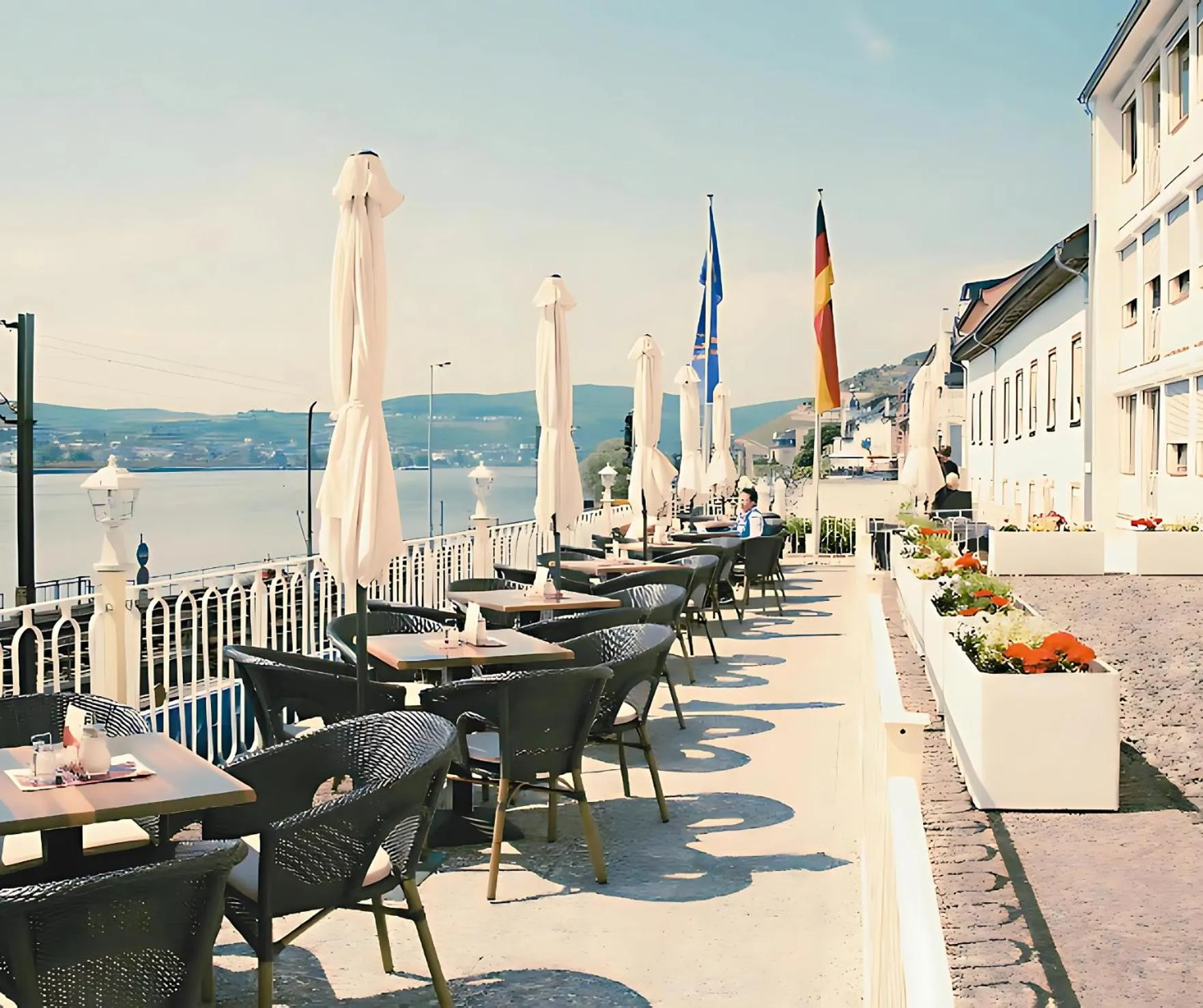 Restaurant/places to eat in Park Hotel Rüdesheim