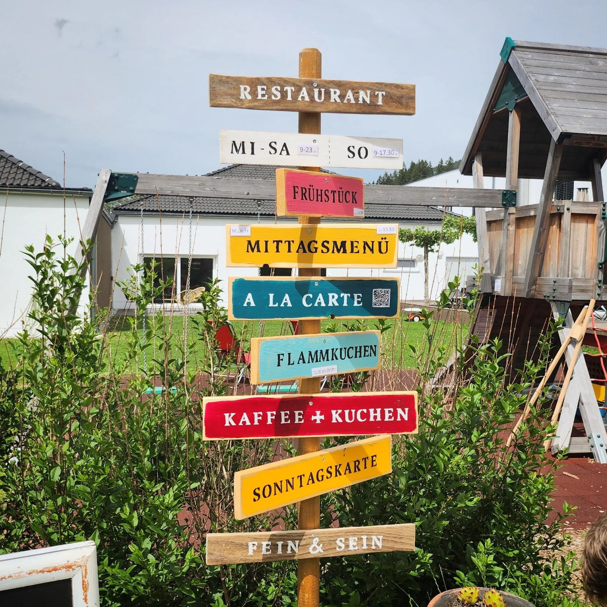 Day in Pension fein & sein