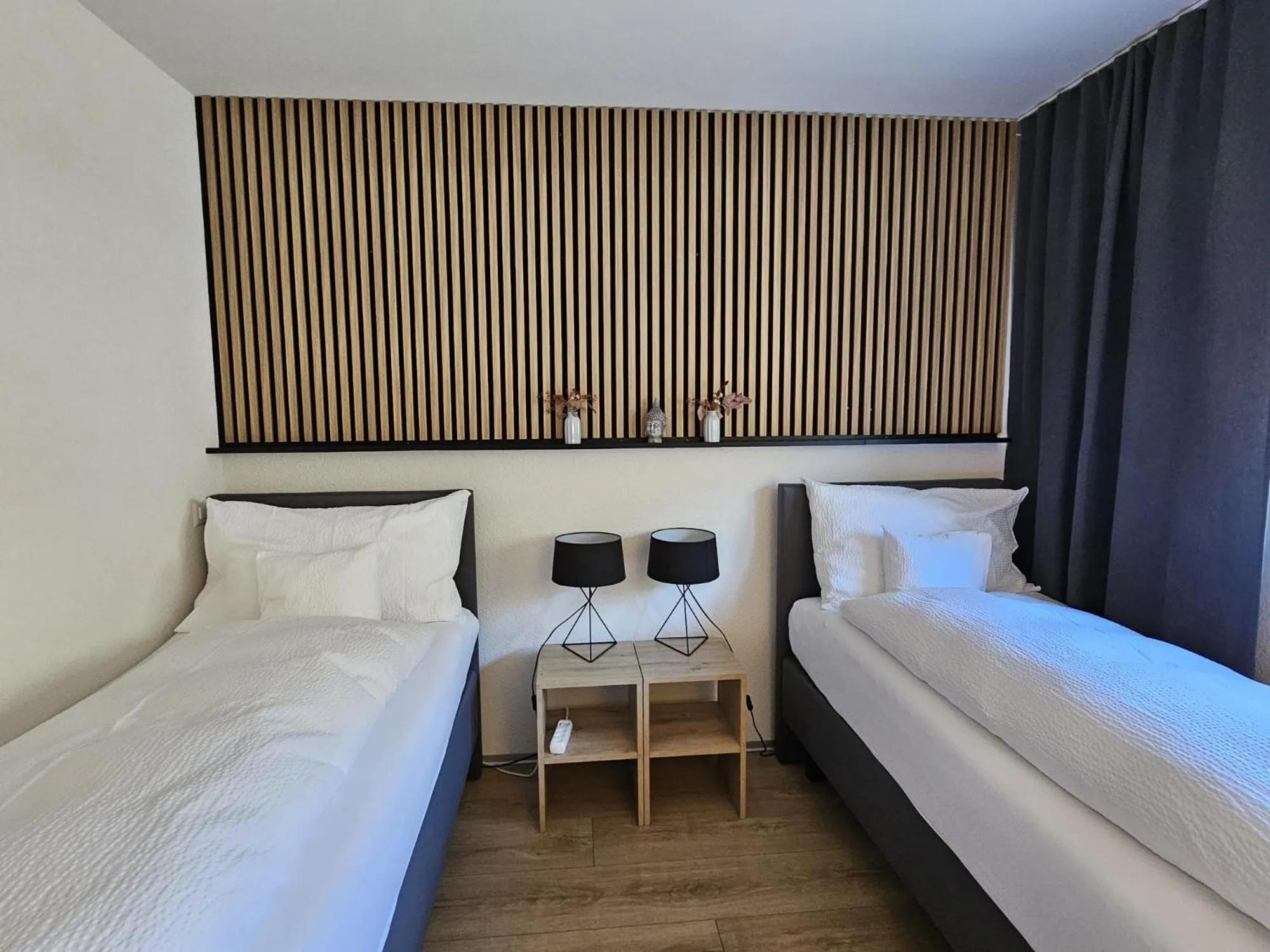 Photo of the whole room, Bed in Pension fein & sein