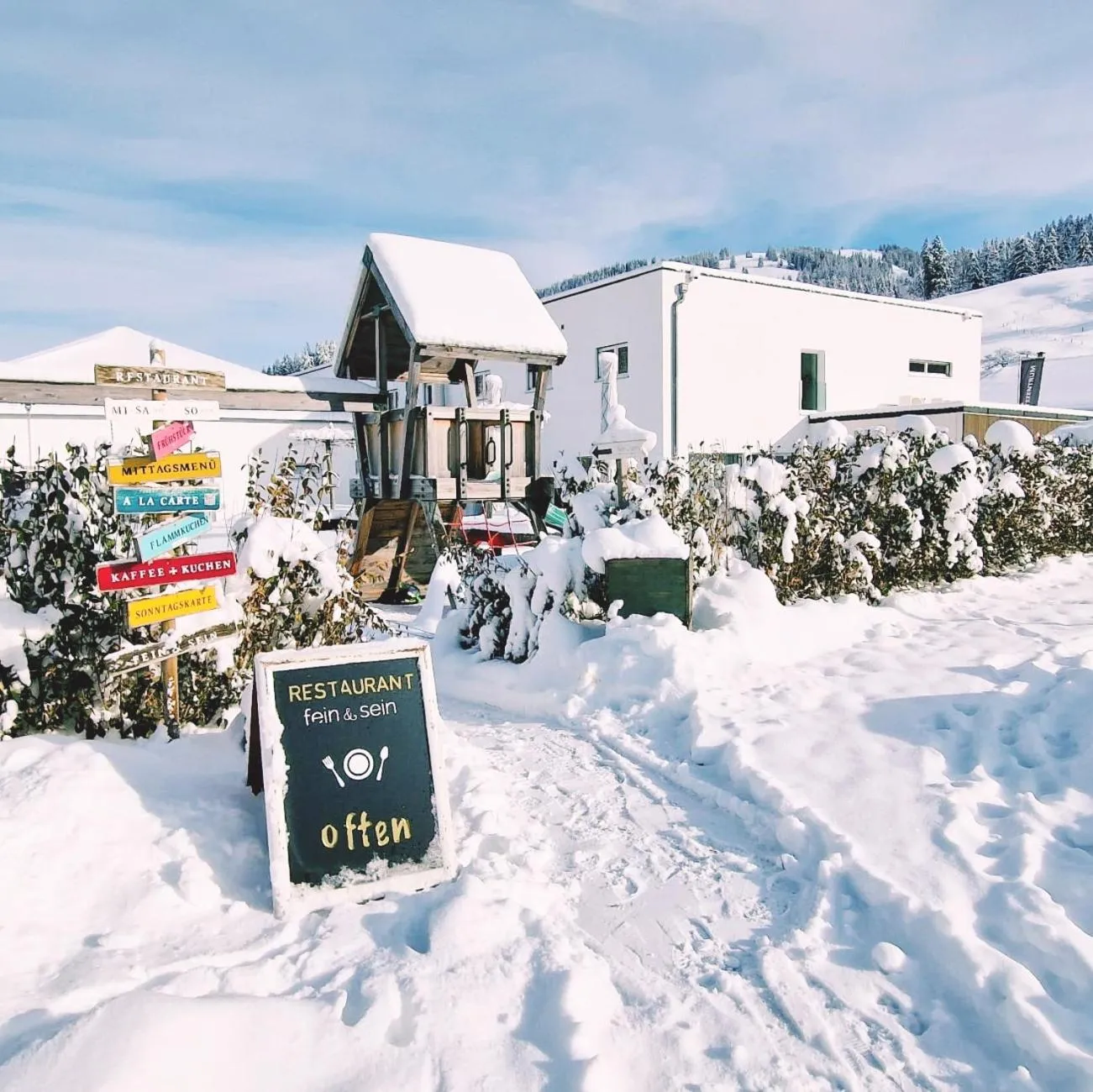 Winter in Pension fein & sein