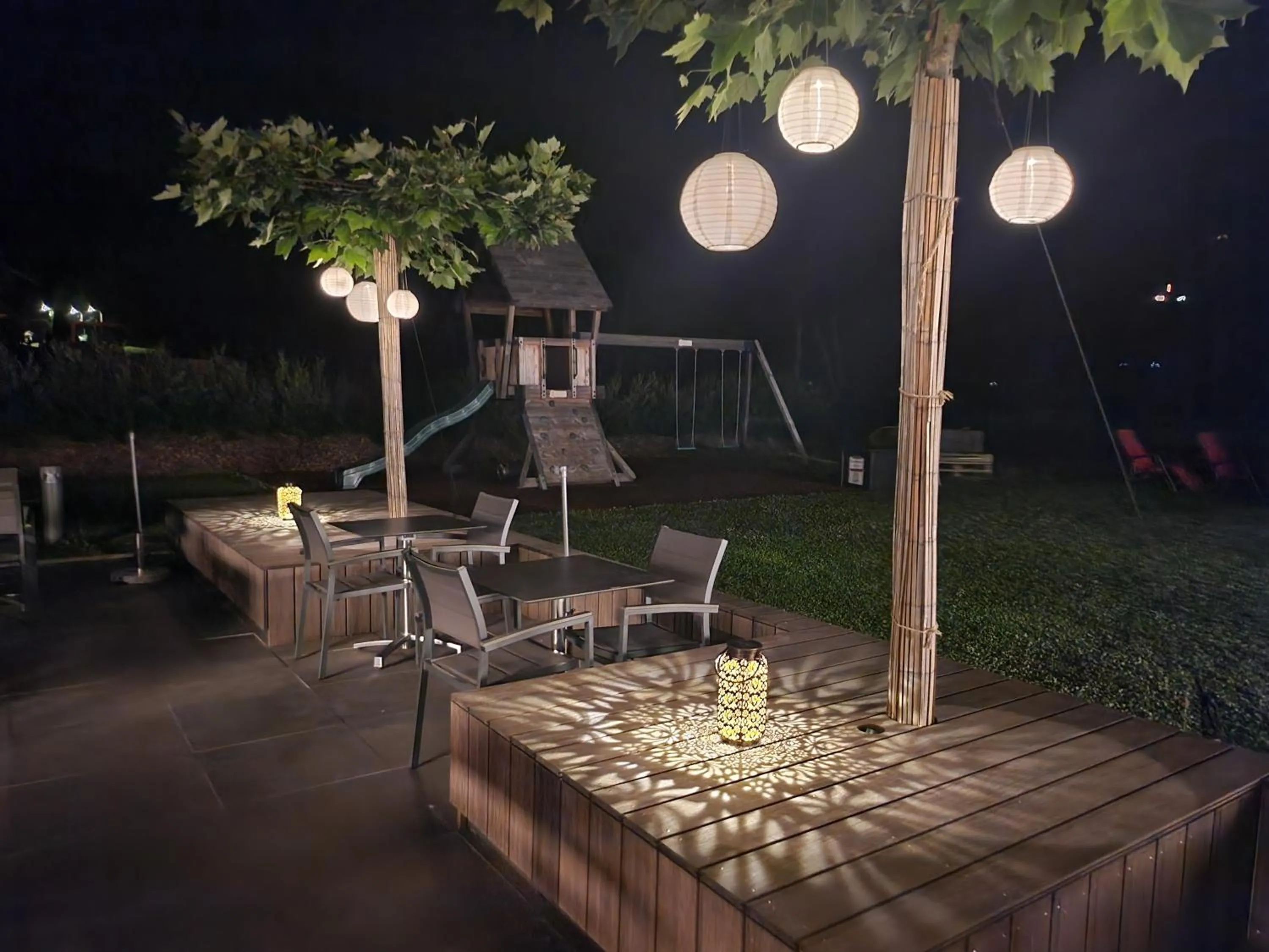 Balcony/Terrace in Pension fein & sein