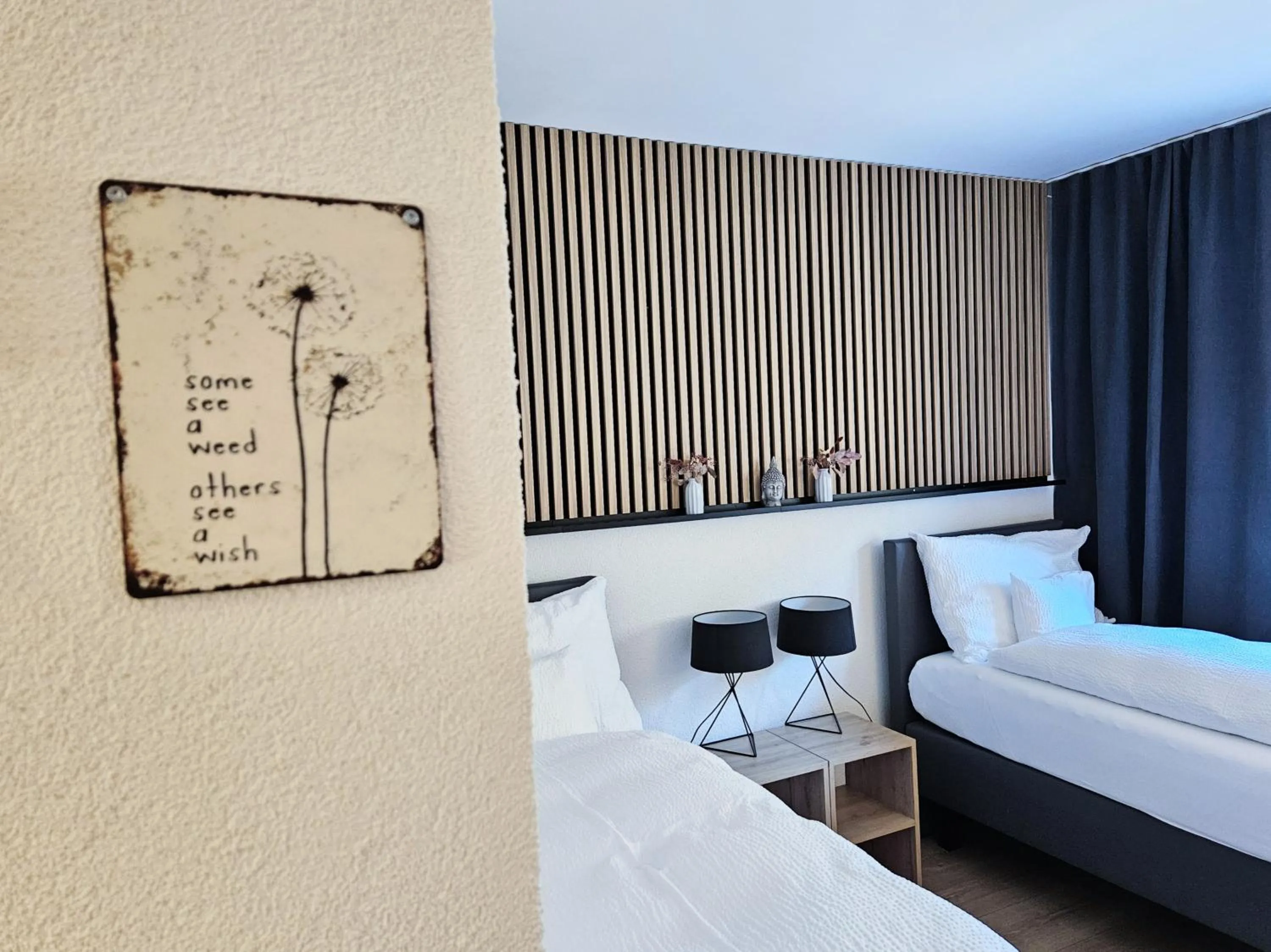 Photo of the whole room, Bed in Pension fein & sein