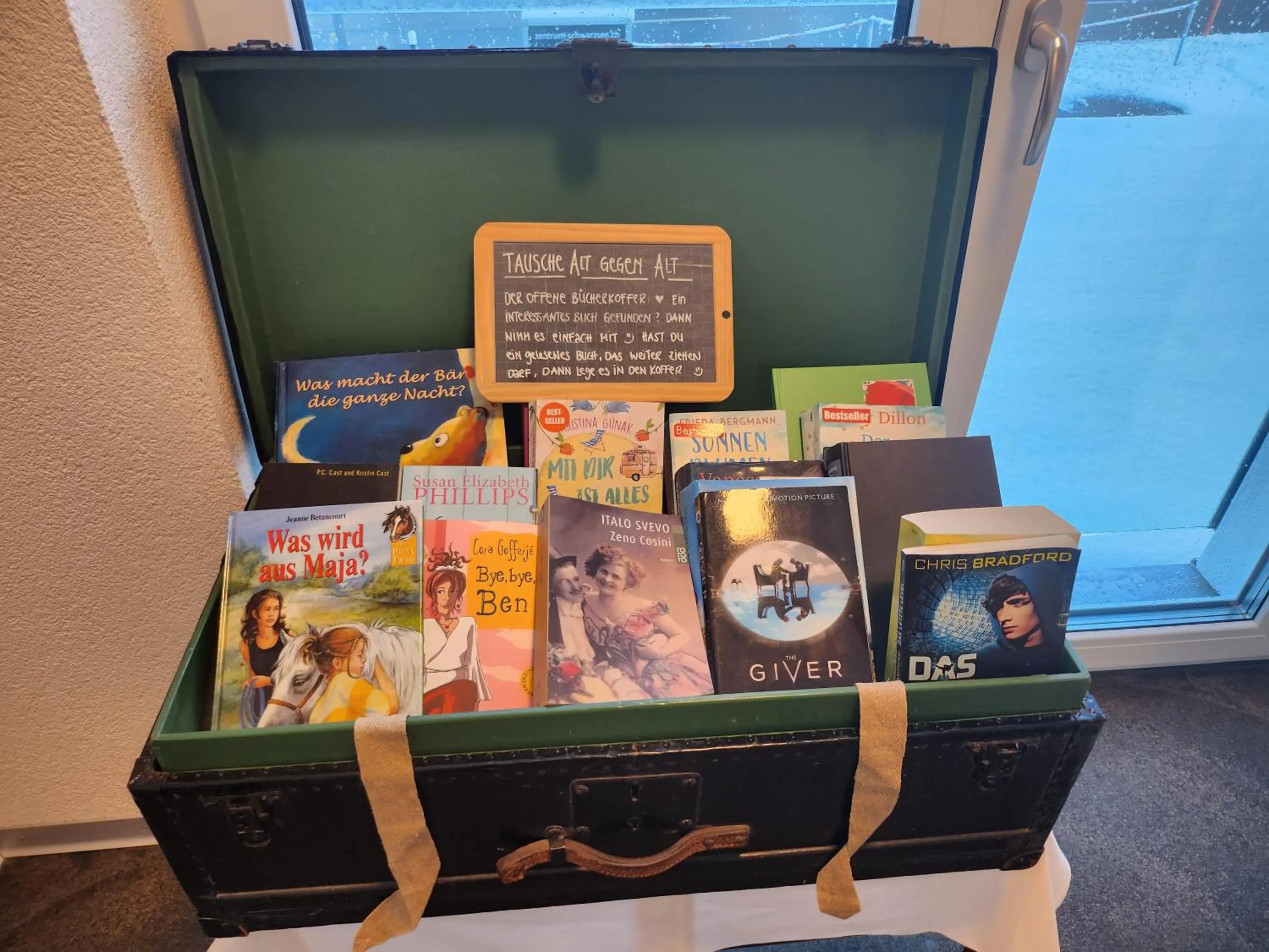 Library in Pension fein & sein