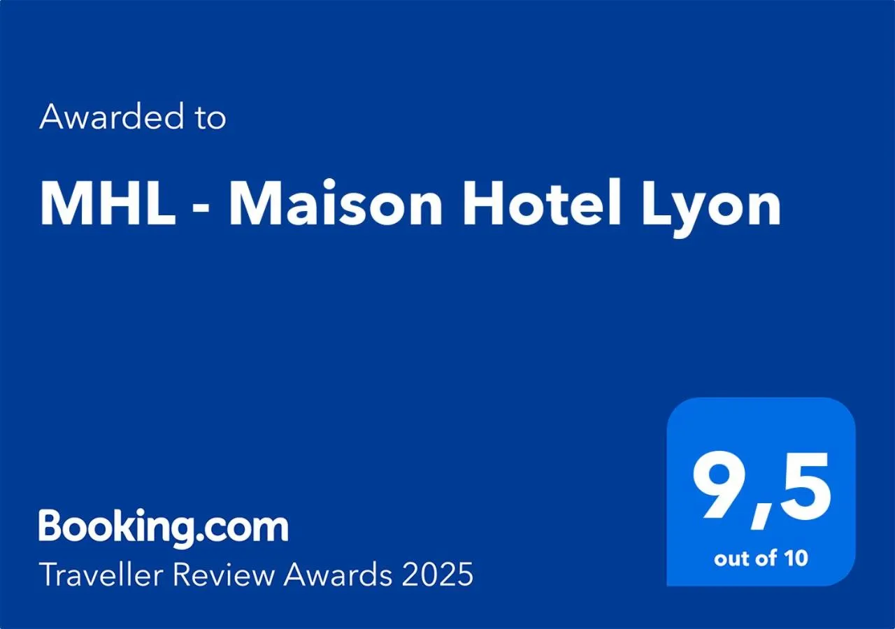 Certificate/Award in MHL - Maison Hotel Lyon