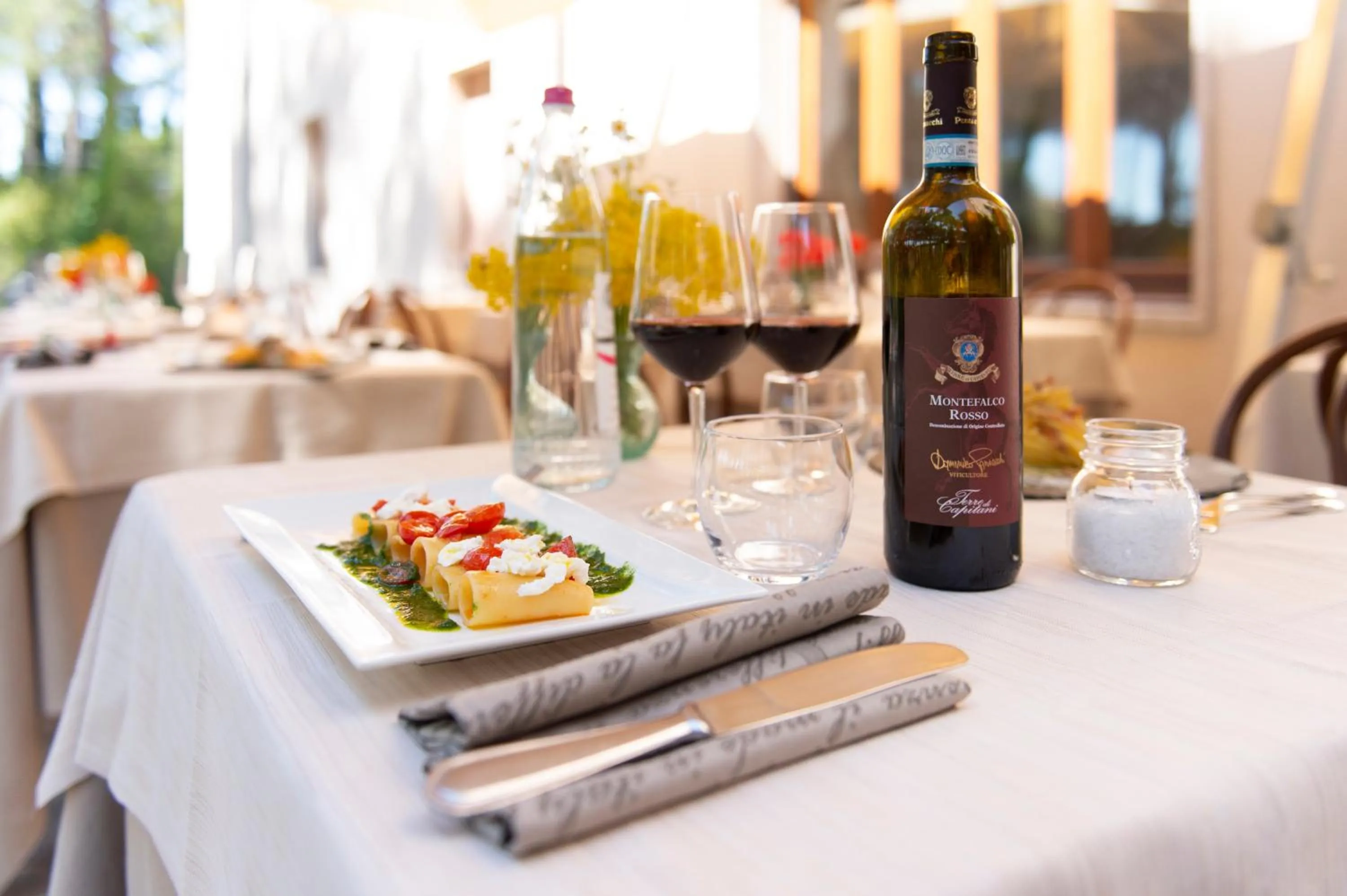 Food close-up in Hotel Villa dei Pini