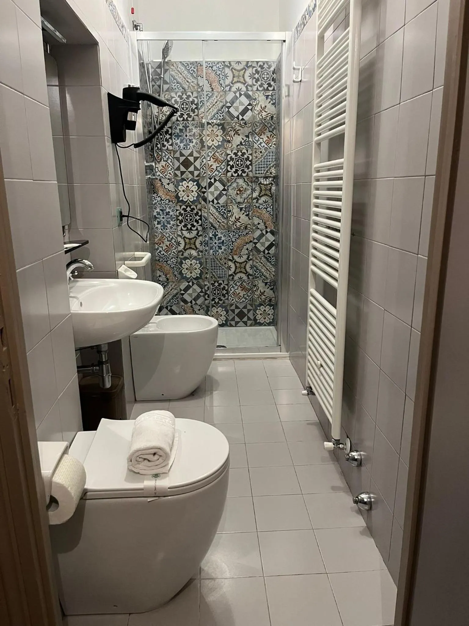 Bathroom in Hotel Villa dei Pini