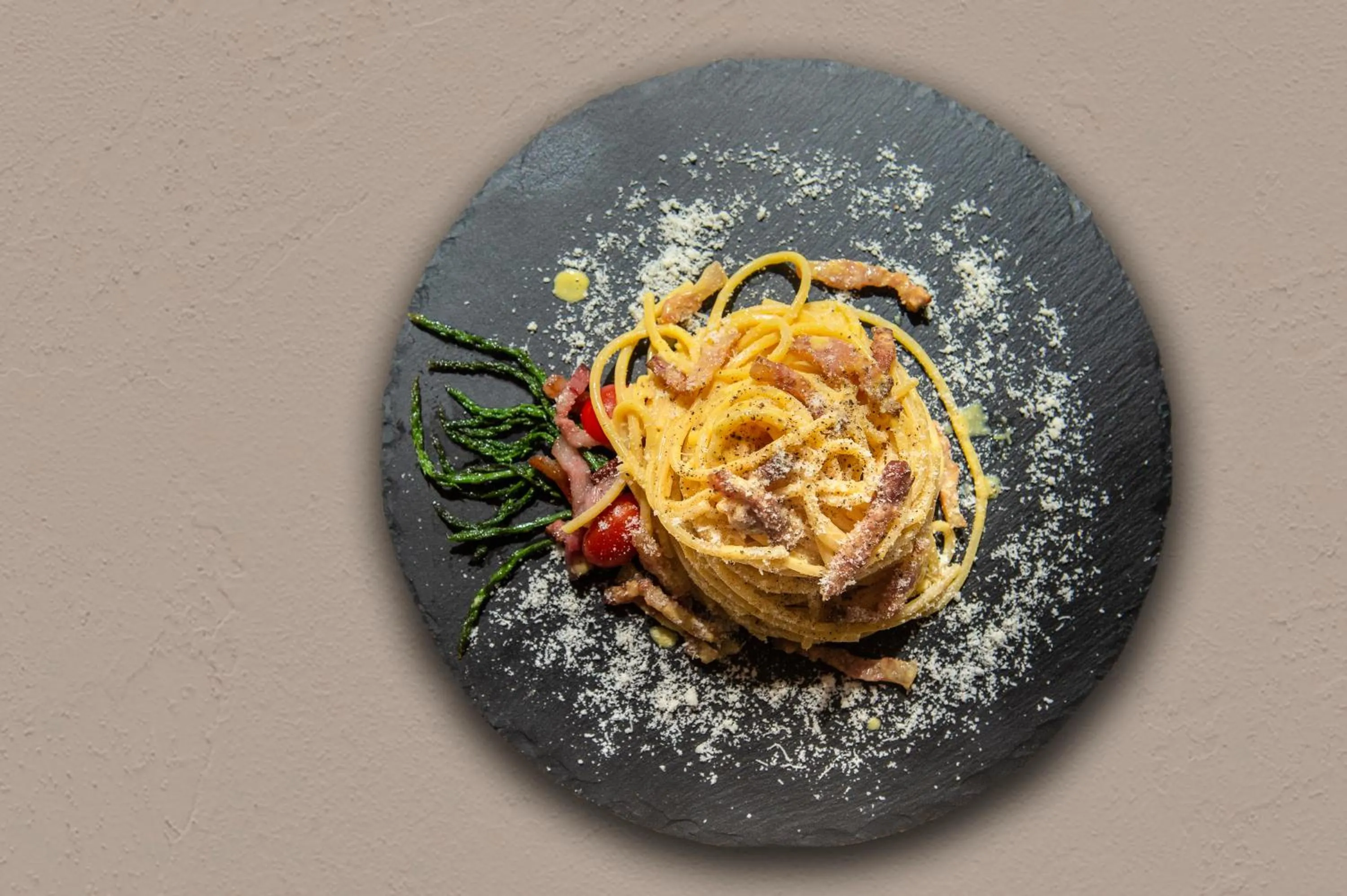 Food close-up in Hotel Villa dei Pini