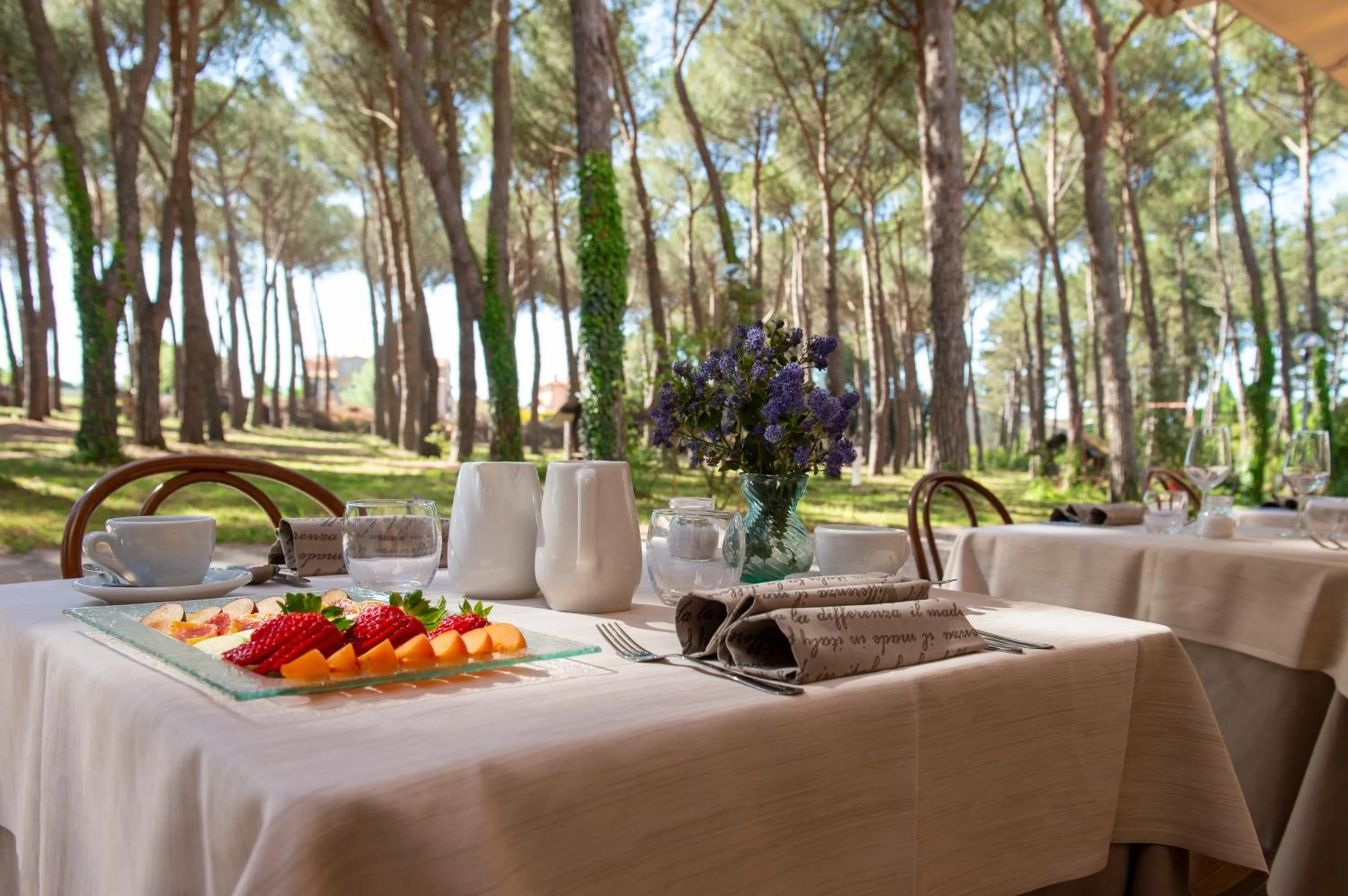 Food close-up in Hotel Villa dei Pini