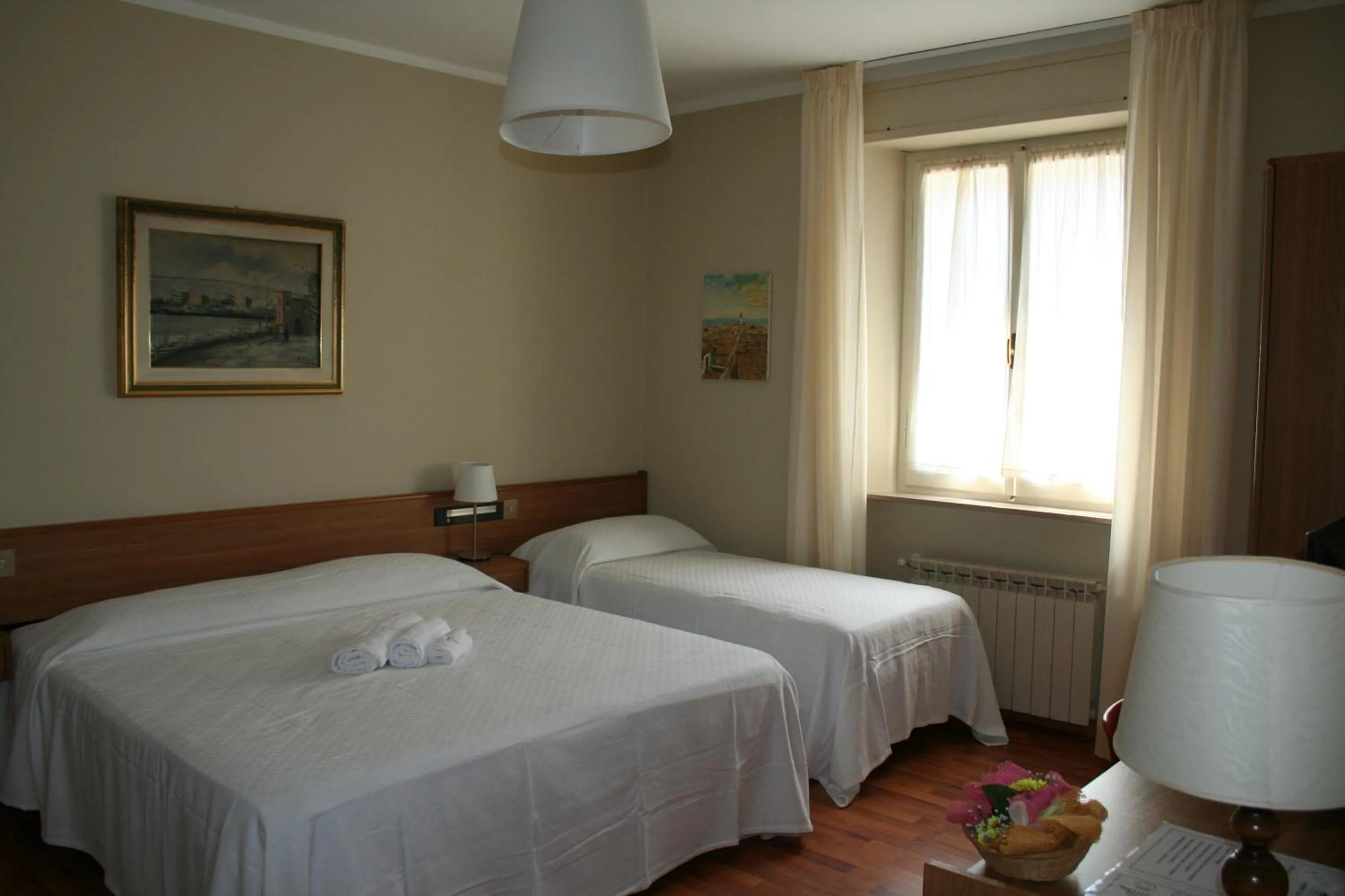Bed in Hotel Villa dei Pini