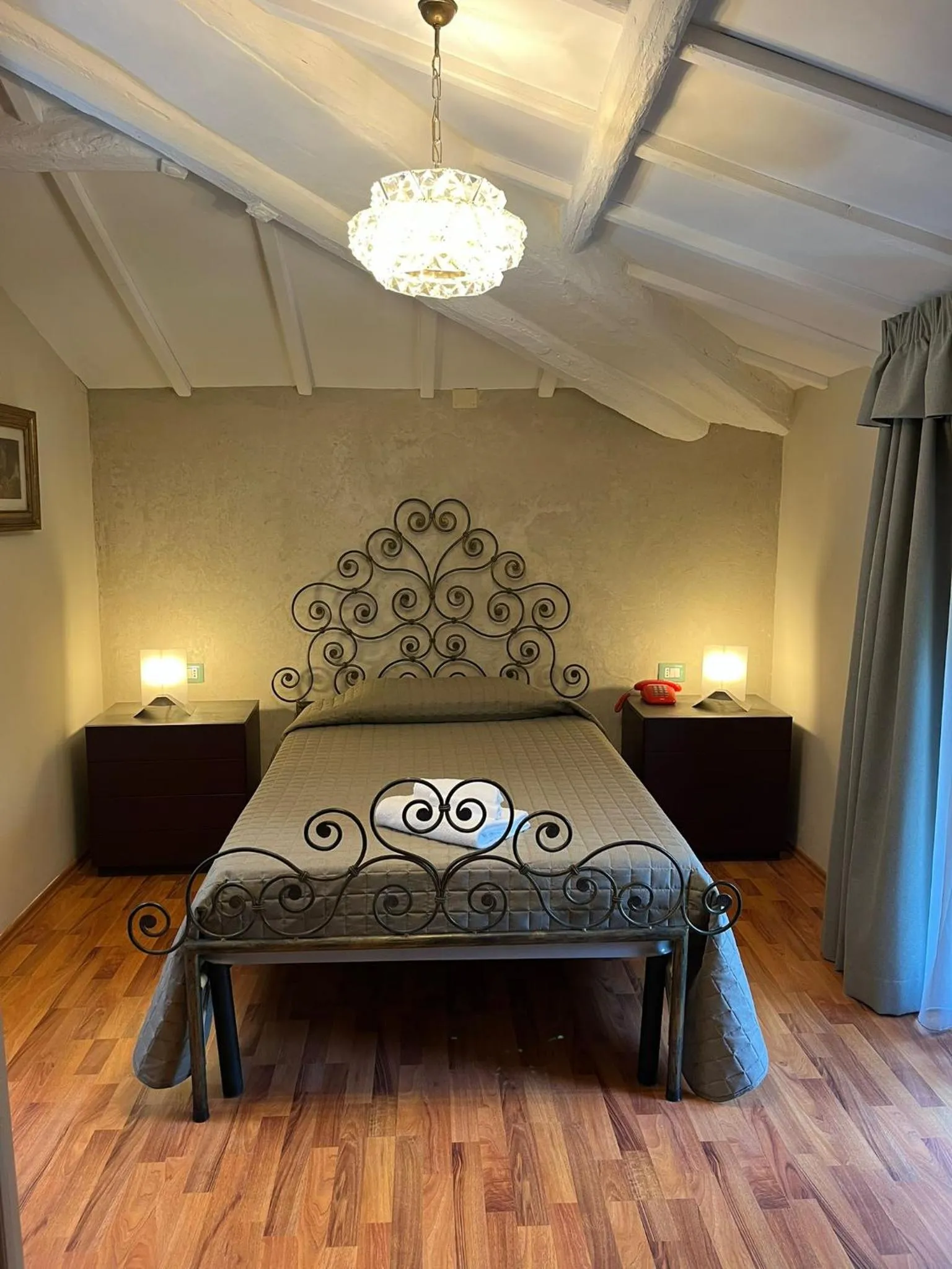 Photo of the whole room, Bed in Hotel Villa dei Pini
