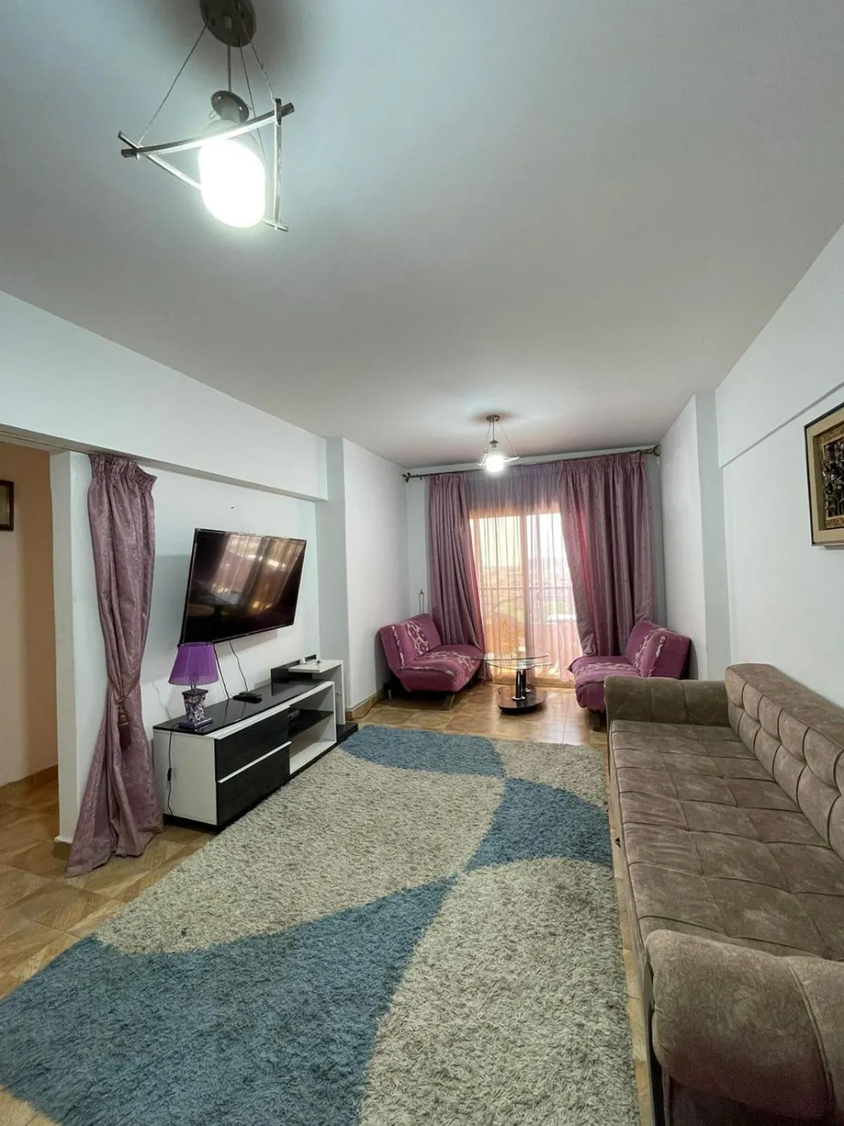 Flat in Royal Plaza Alexandria in front of El Montazah garden