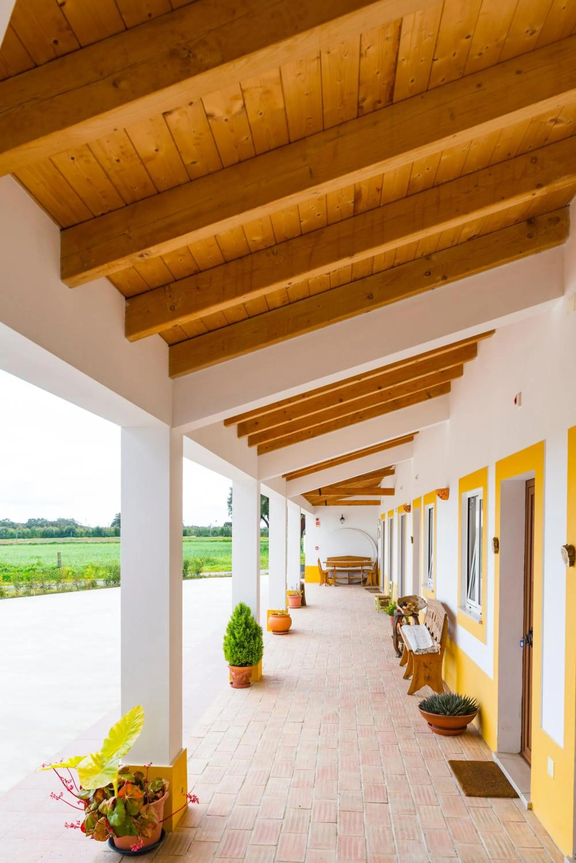 Patio in Refugio Das Origens