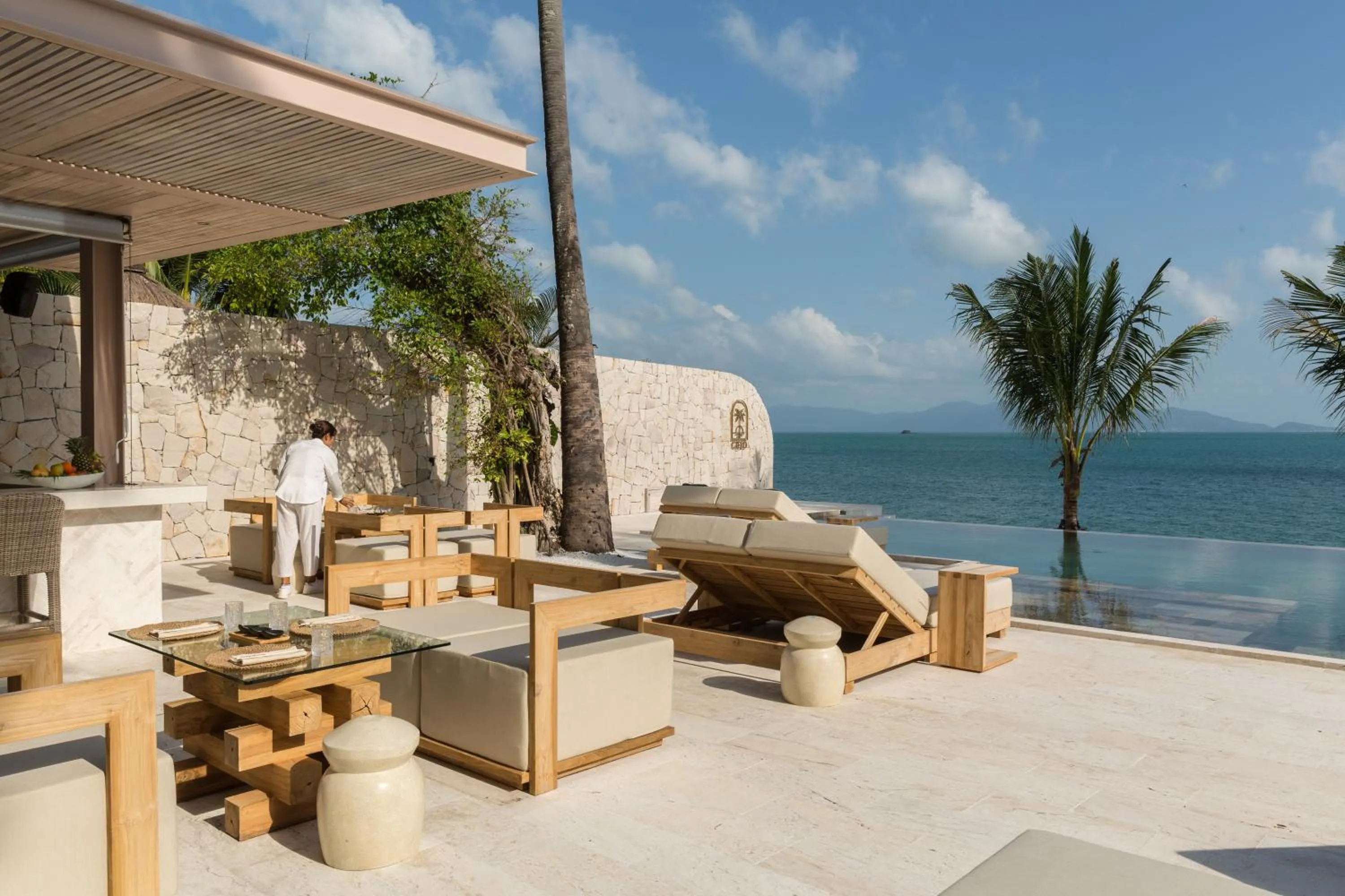 Patio in Cielo Boutique Hotel & Spa Samui