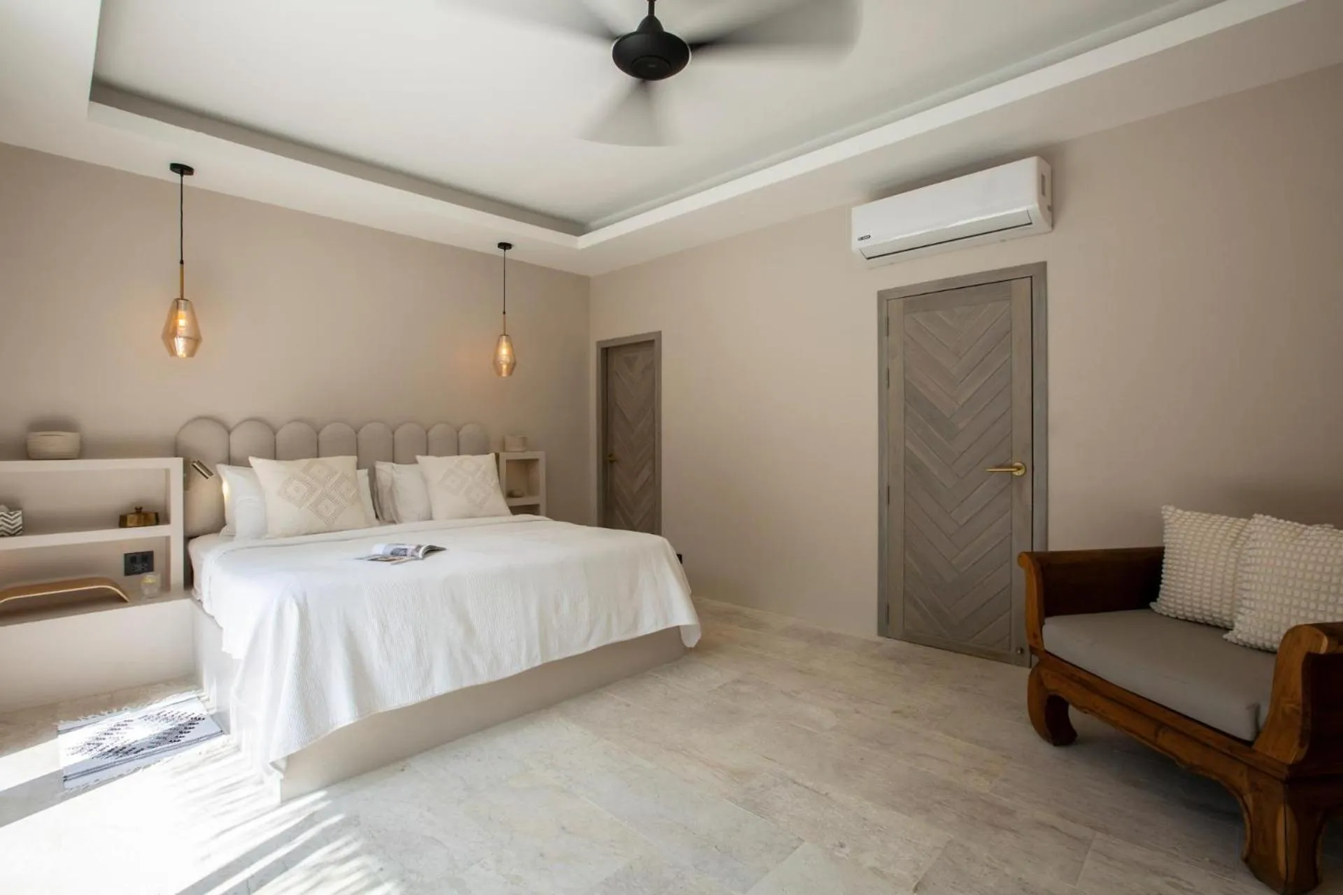 Bed in Cielo Boutique Hotel & Spa Samui