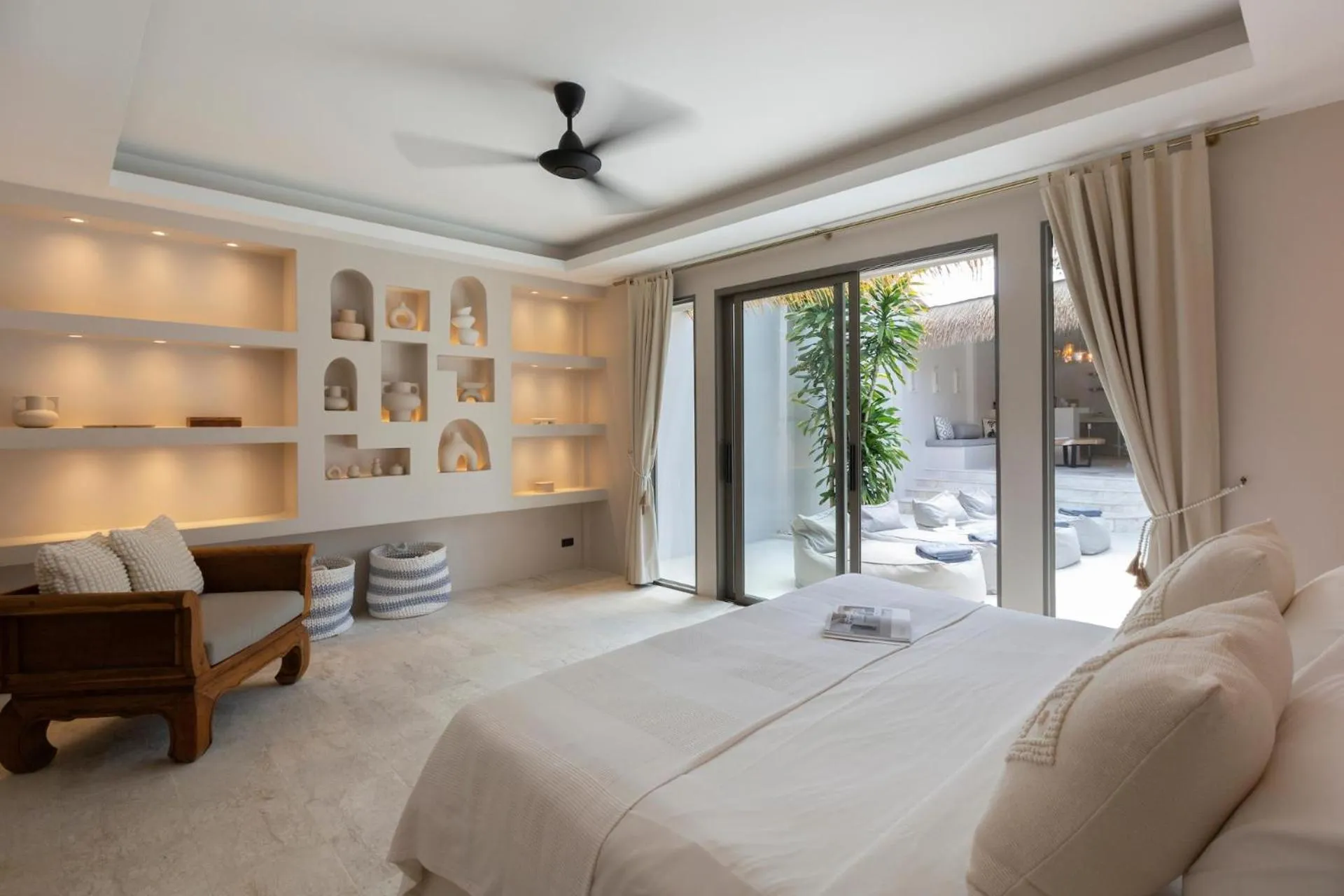 Bed in Cielo Boutique Hotel & Spa Samui