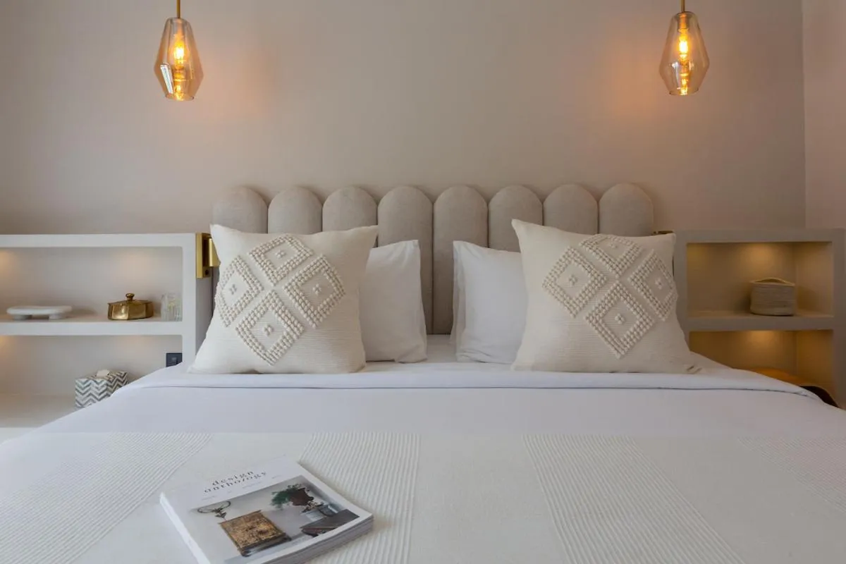 Bed in Cielo Boutique Hotel & Spa Samui