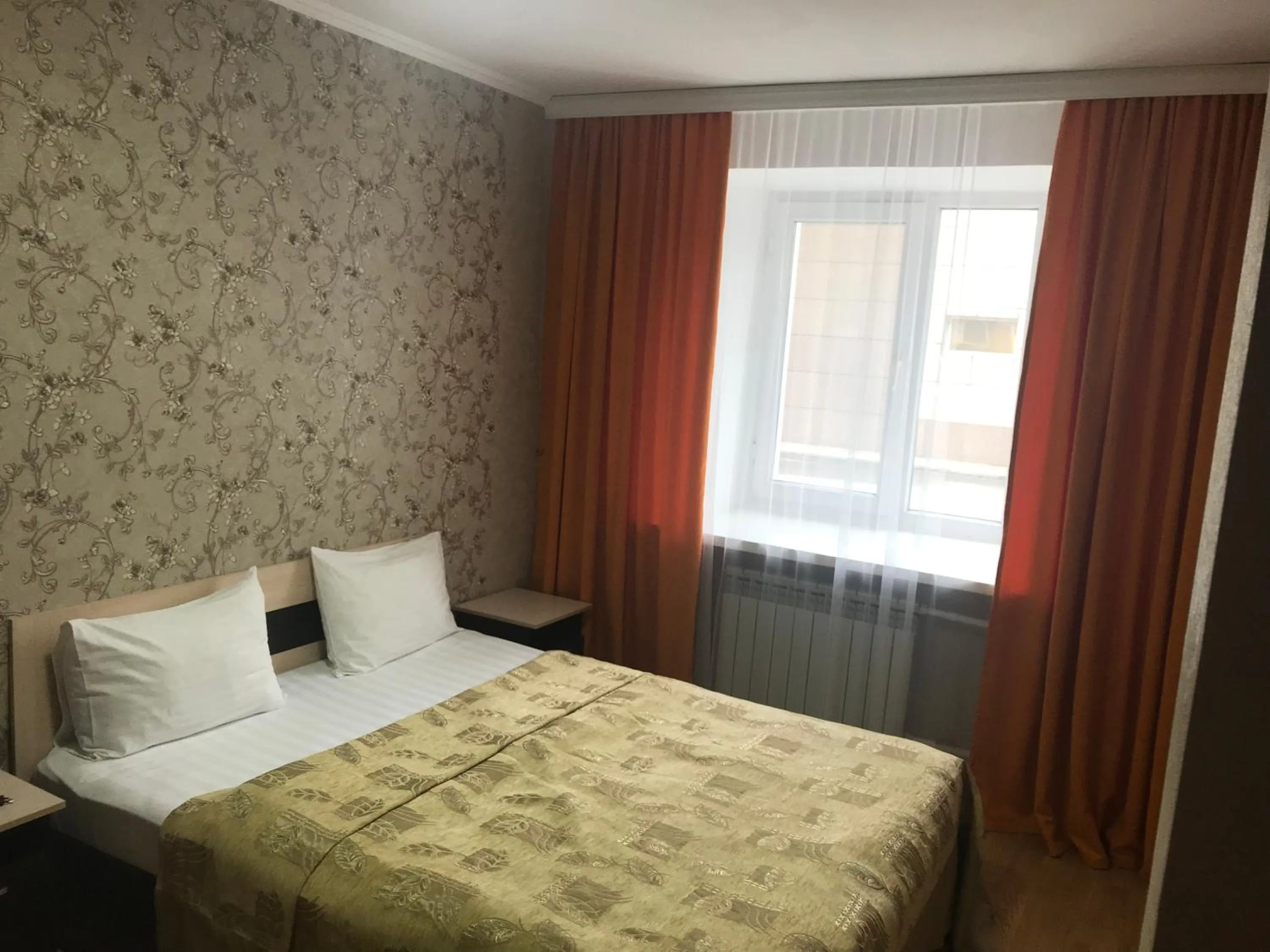 Bed in City Hotel